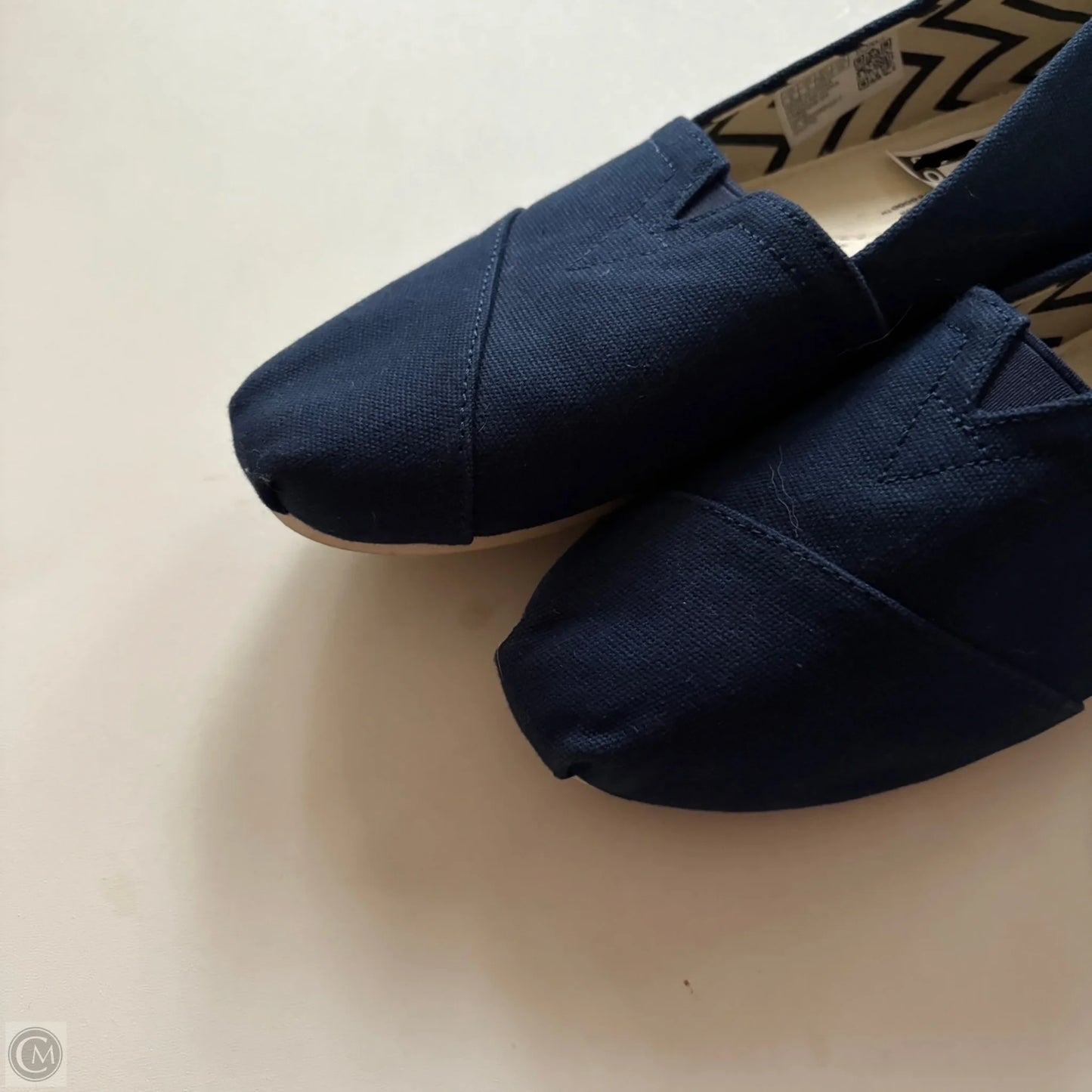 Shoes Flats By Toms In Blue, Size: 8