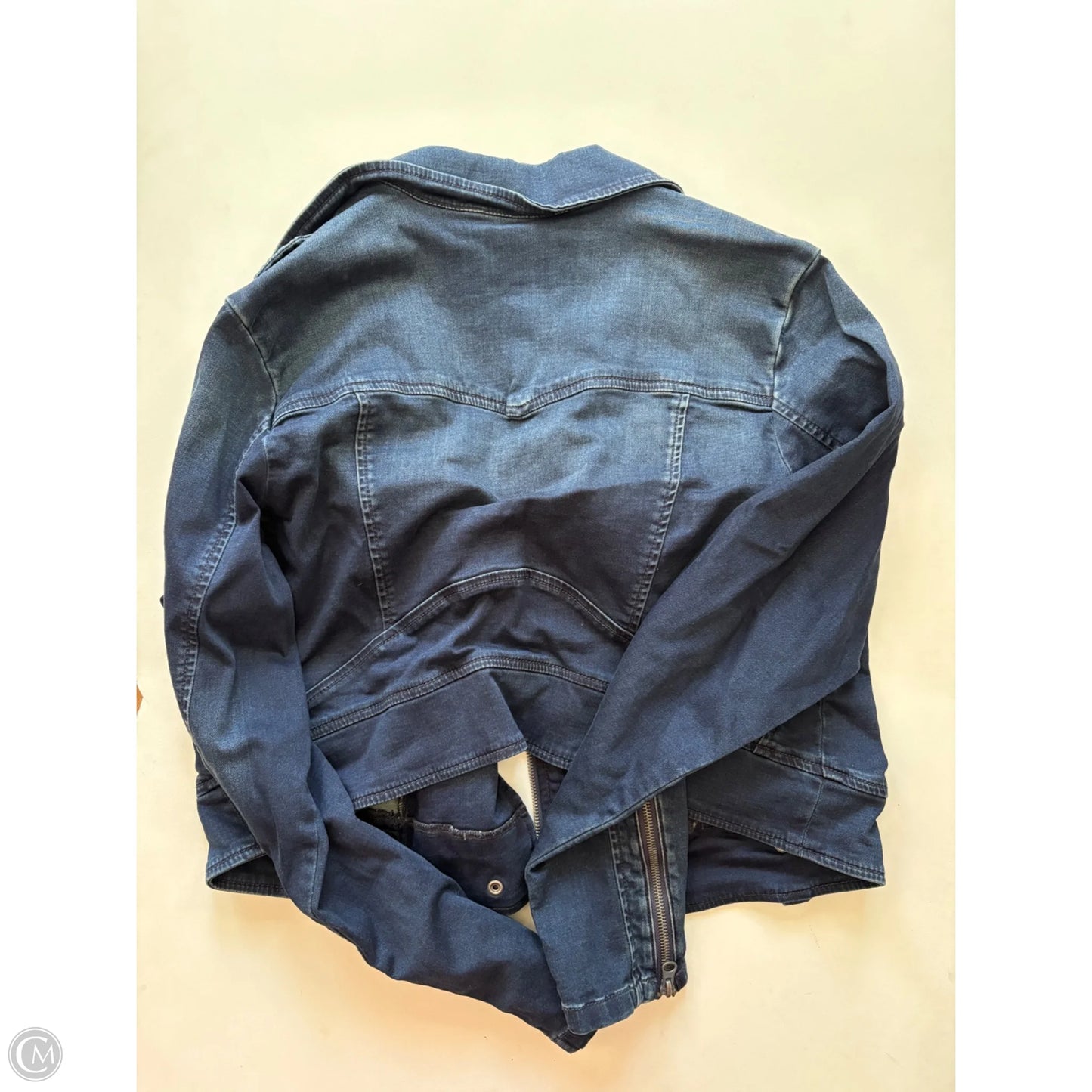 Jacket Denim By Torrid In Blue, Size: 2x