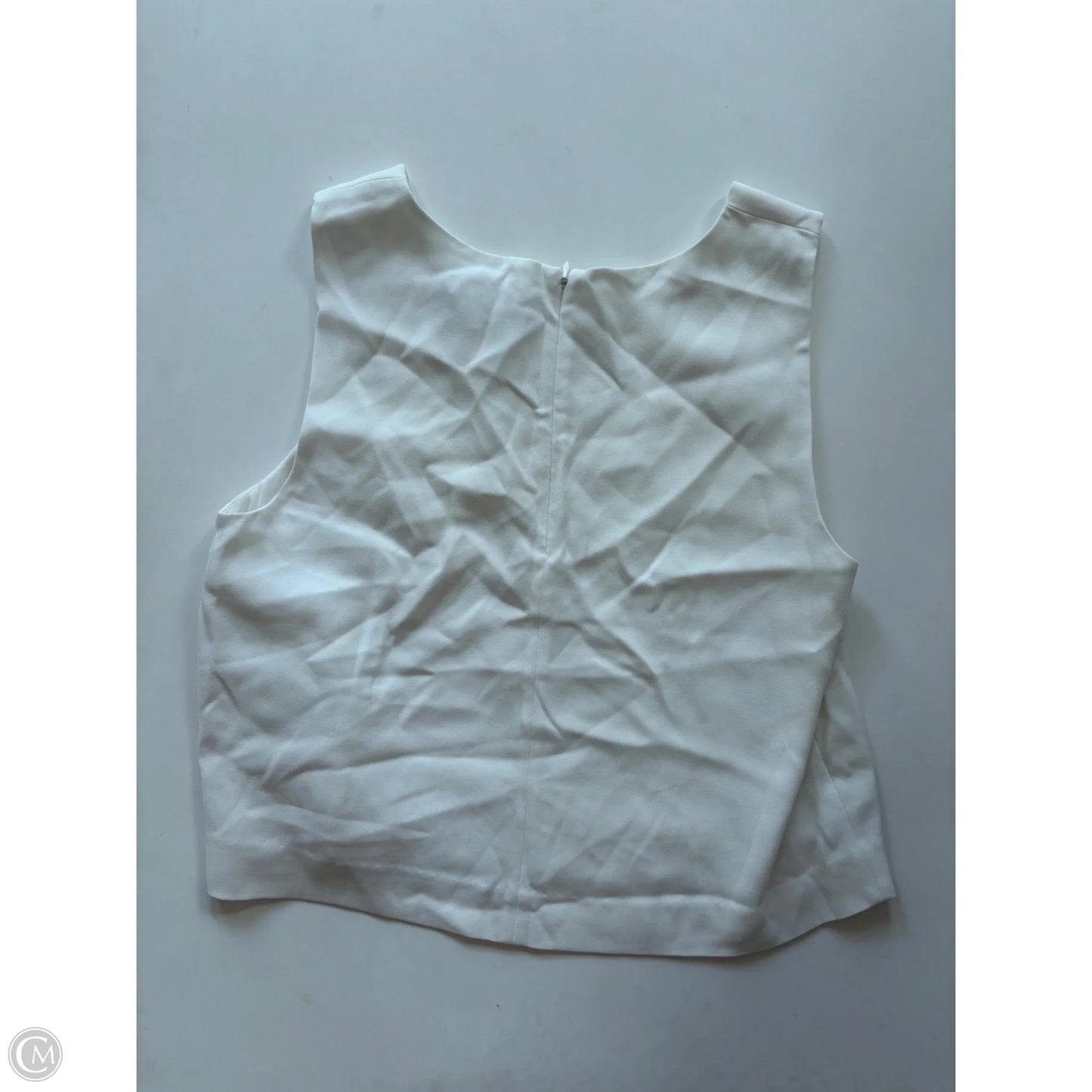 Blouse Sleeveless By Club Monaco In Cream, Size: S
