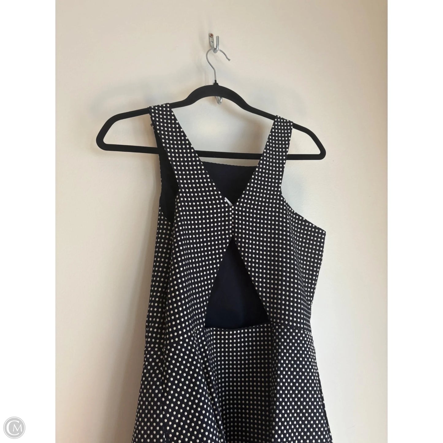 Dress Party Midi By Club Monaco In Polkadot Pattern, Size: M