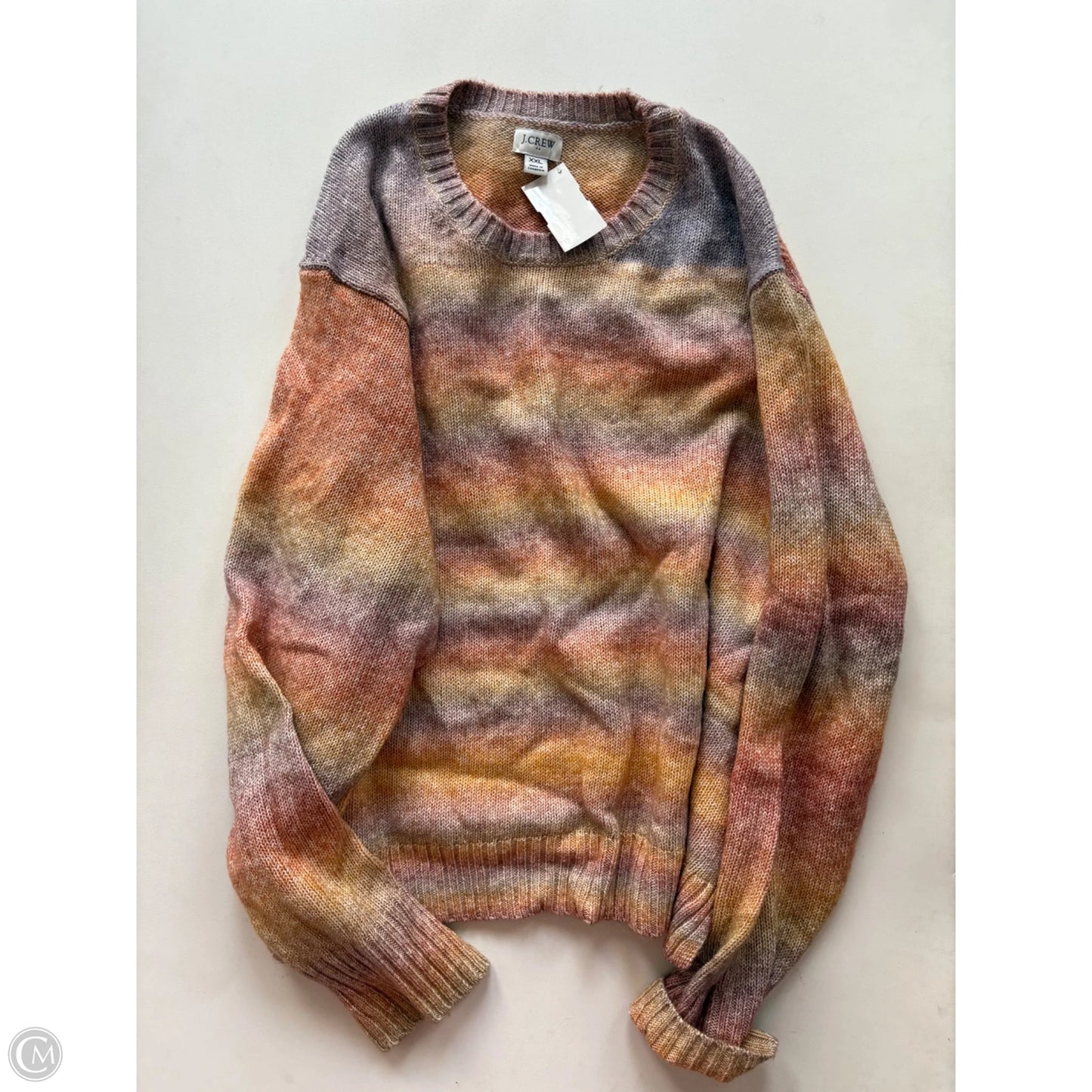 Sweater By J. Crew In Multi-colored, Size: 2x