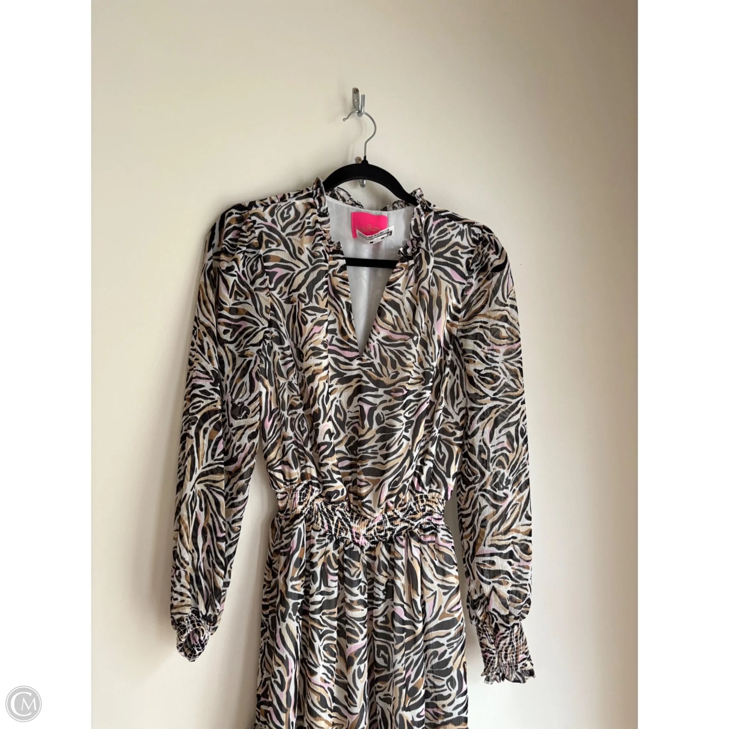 Dress Designer By Lilly Pulitzer In Animal Print, Size: S