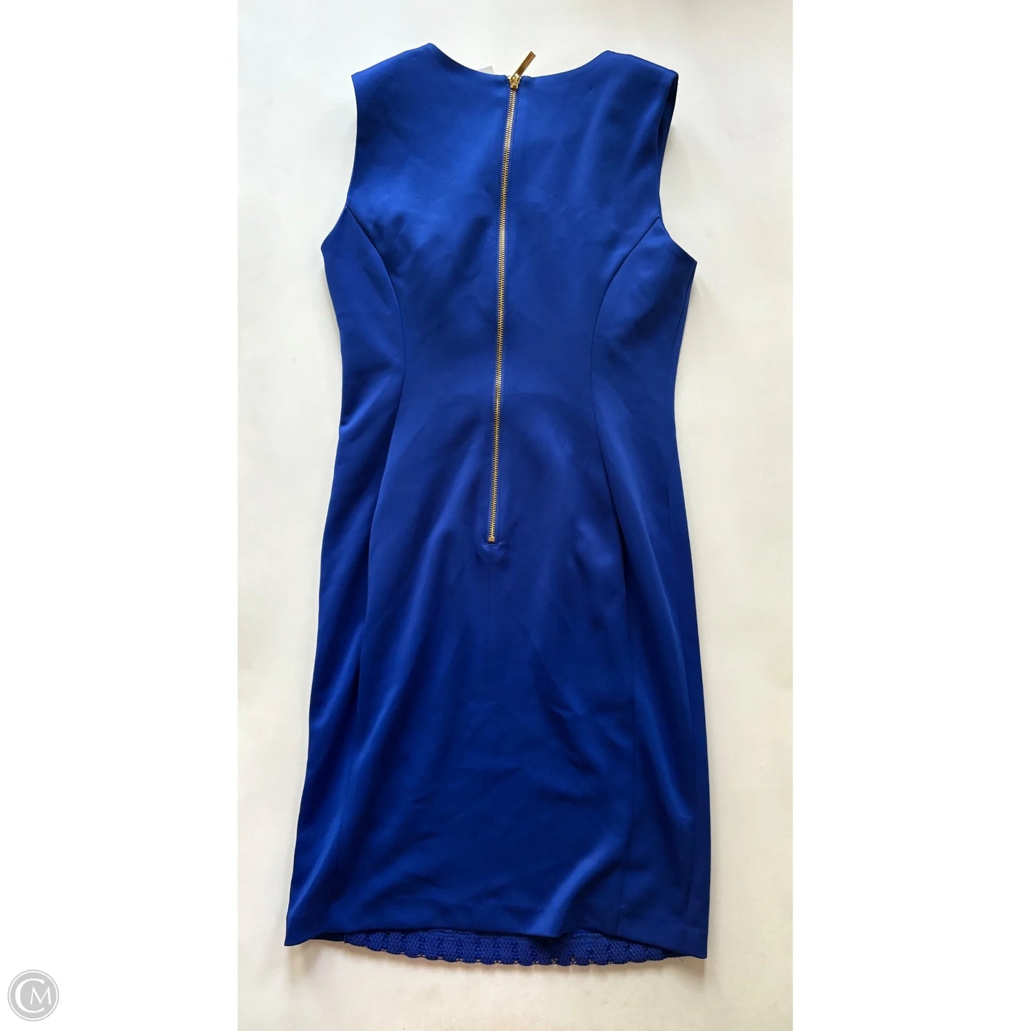 Dress Work By Calvin Klein In Blue, Size: 6