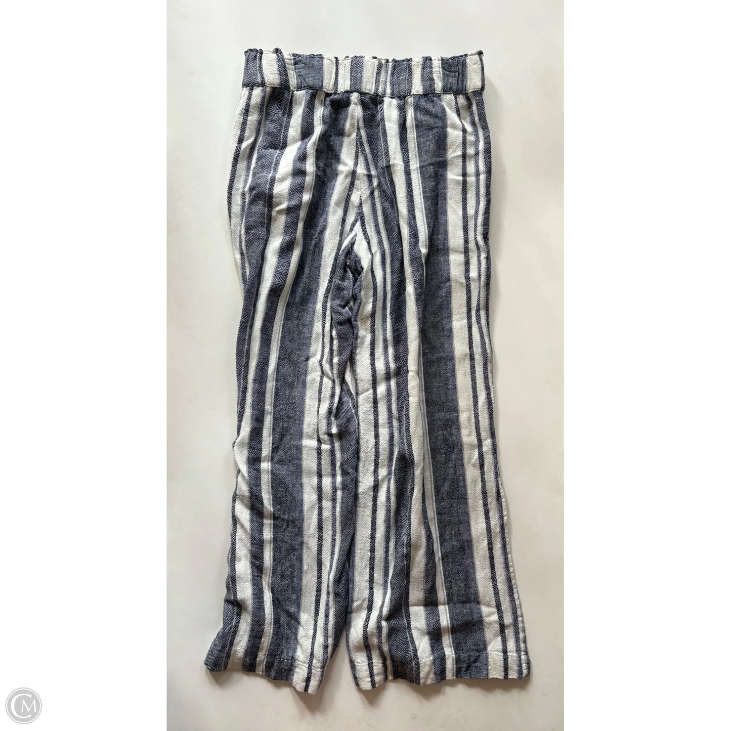 Pants Linen By Indigo Rein In Striped Pattern, Size: 8