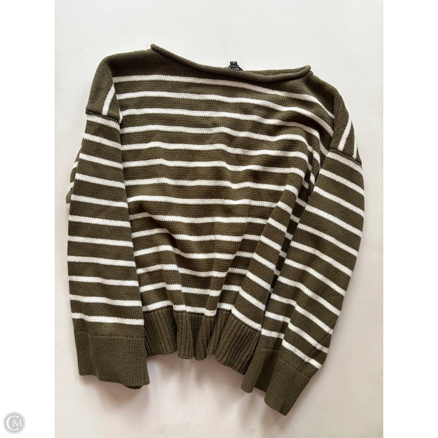 Sweater By Talbots In Striped Pattern, Size: Xl