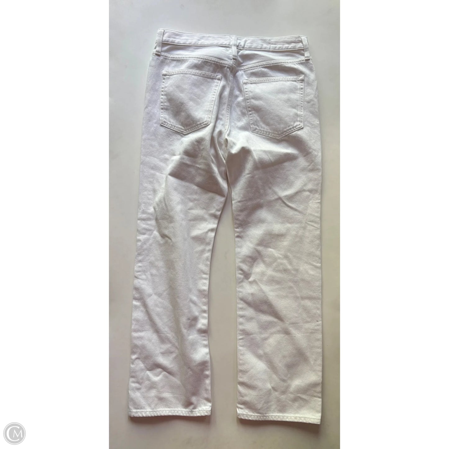 Jeans Straight By J. Crew In White, Size: 6p