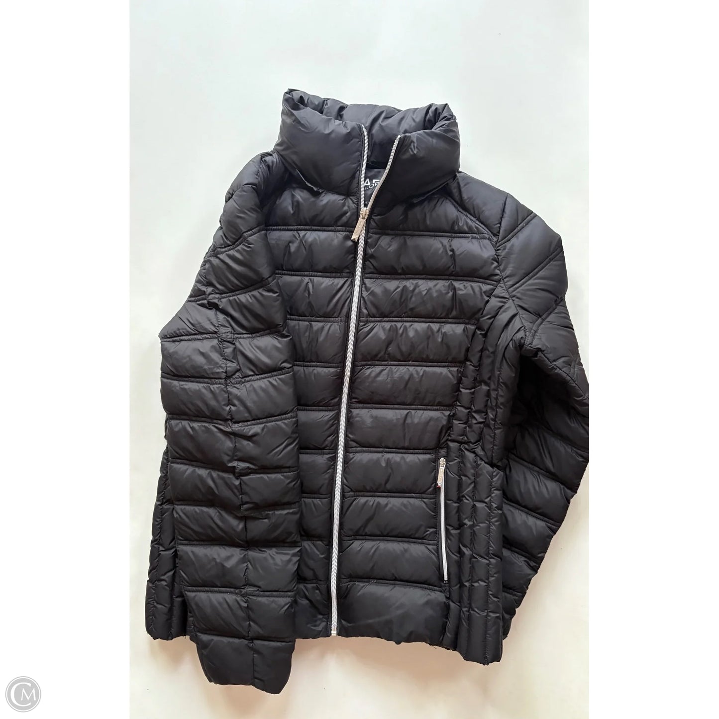 Coat Designer By Michael Kors In Black, Size: M