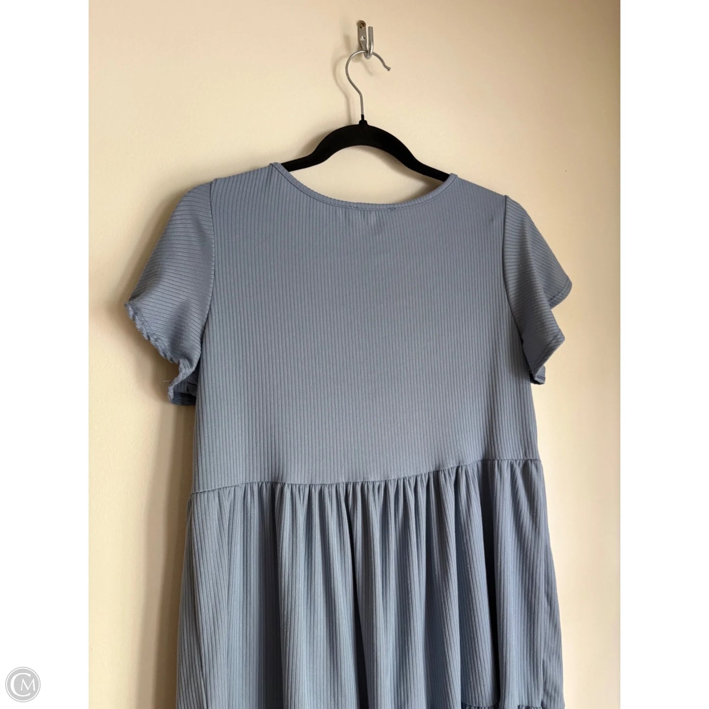 Dress Casual Midi By See You Monday In Blue, Size: Xl