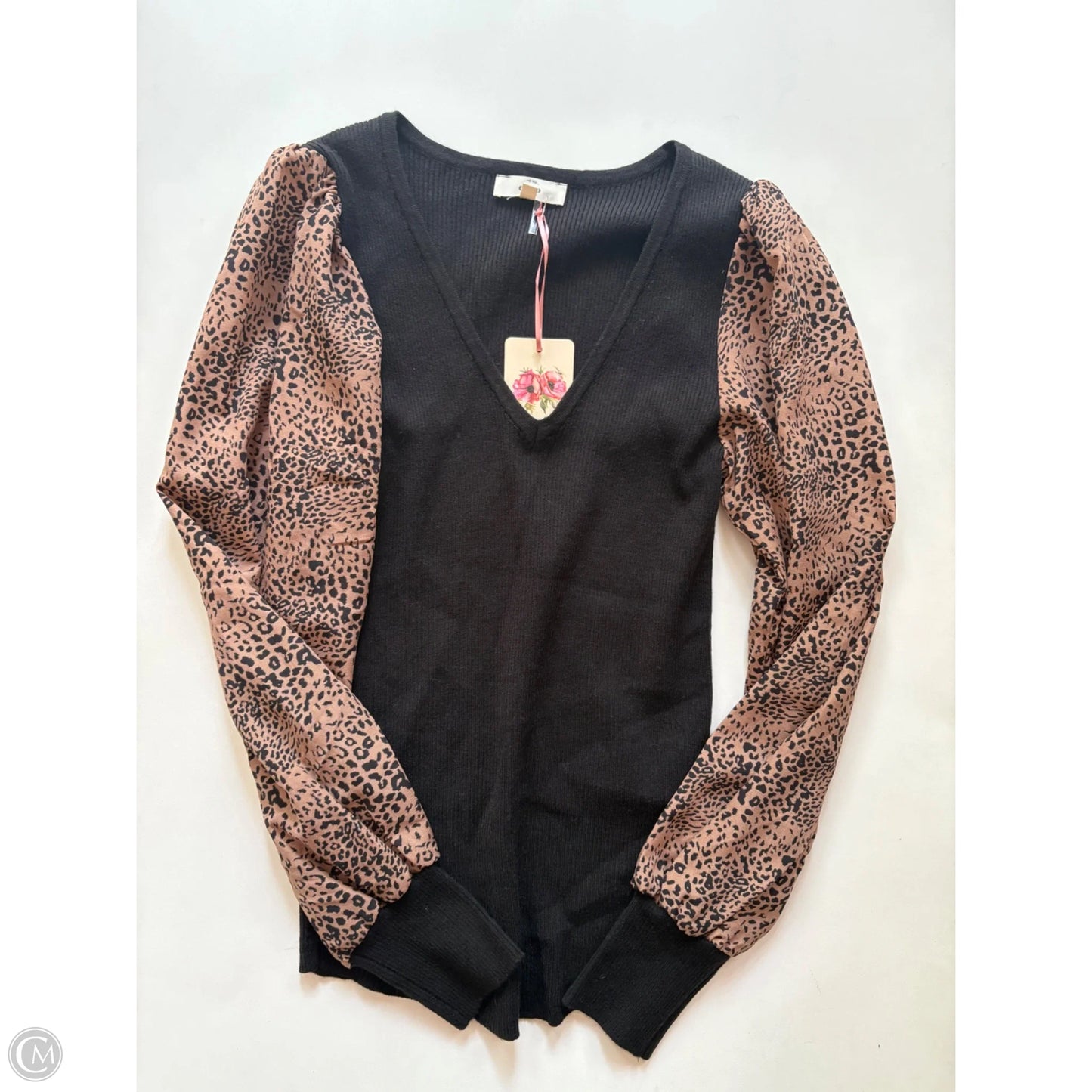 Sweater By Entro In Animal Print, Size: M