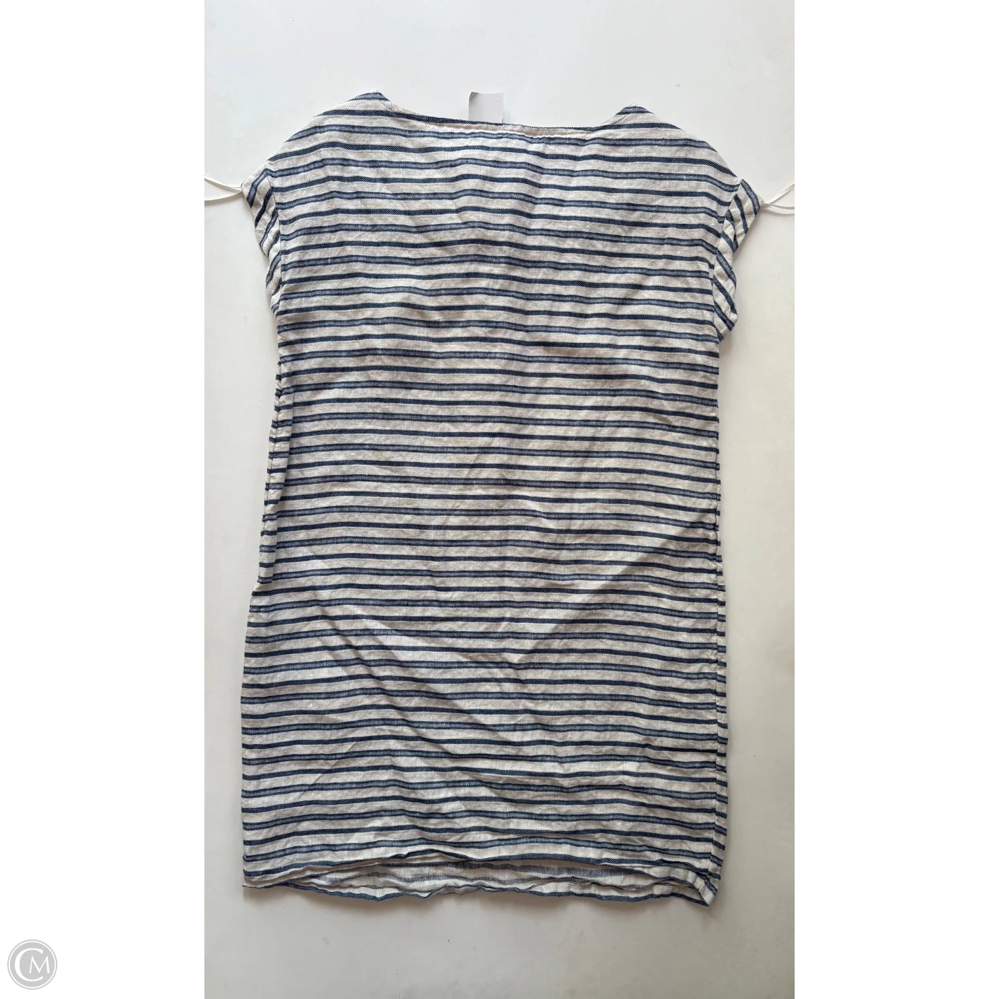 Dress Casual Midi By Tahari By Arthur Levine In Striped Pattern, Size: Xs