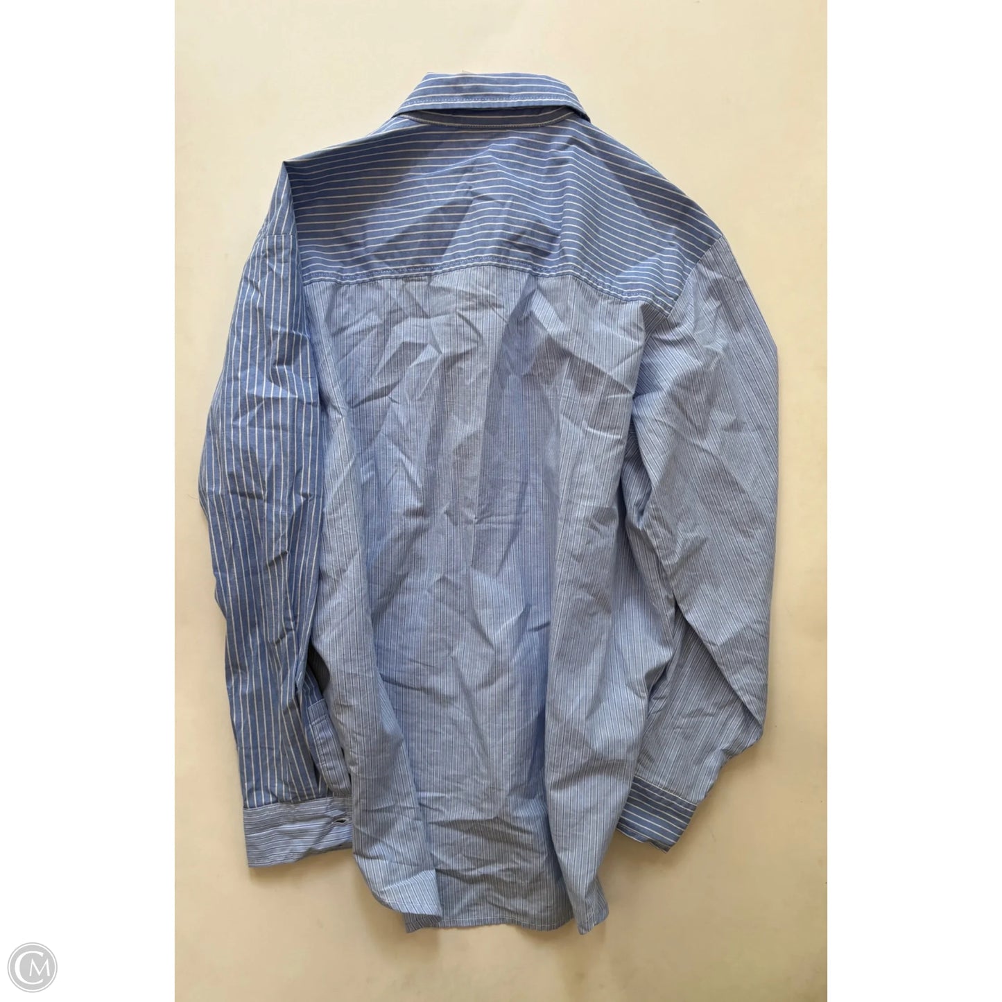 Top Long Sleeve By Gap In Striped Pattern, Size: Xs