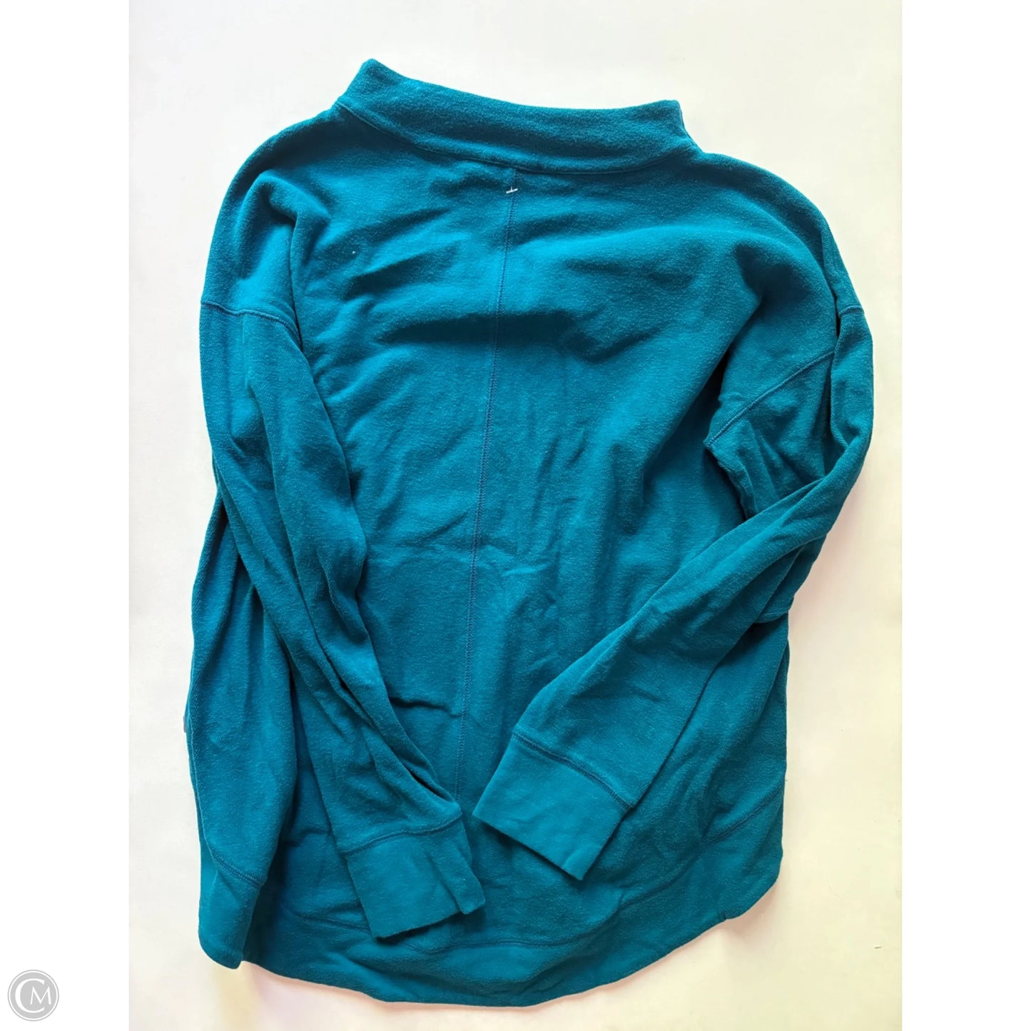 Top Long Sleeve By Talbots In Blue, Size: Lp