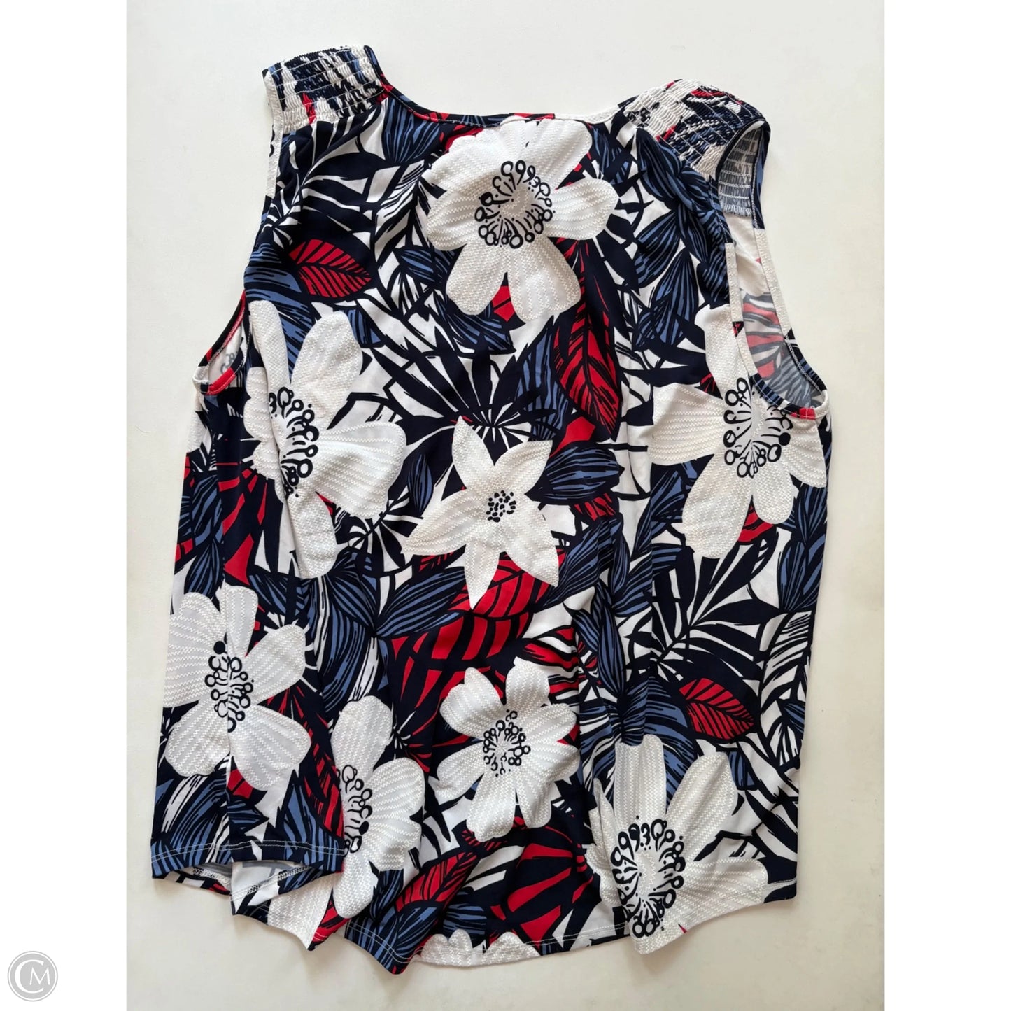 Top Sleeveless By Sjs In Multi-colored, Size: 3x