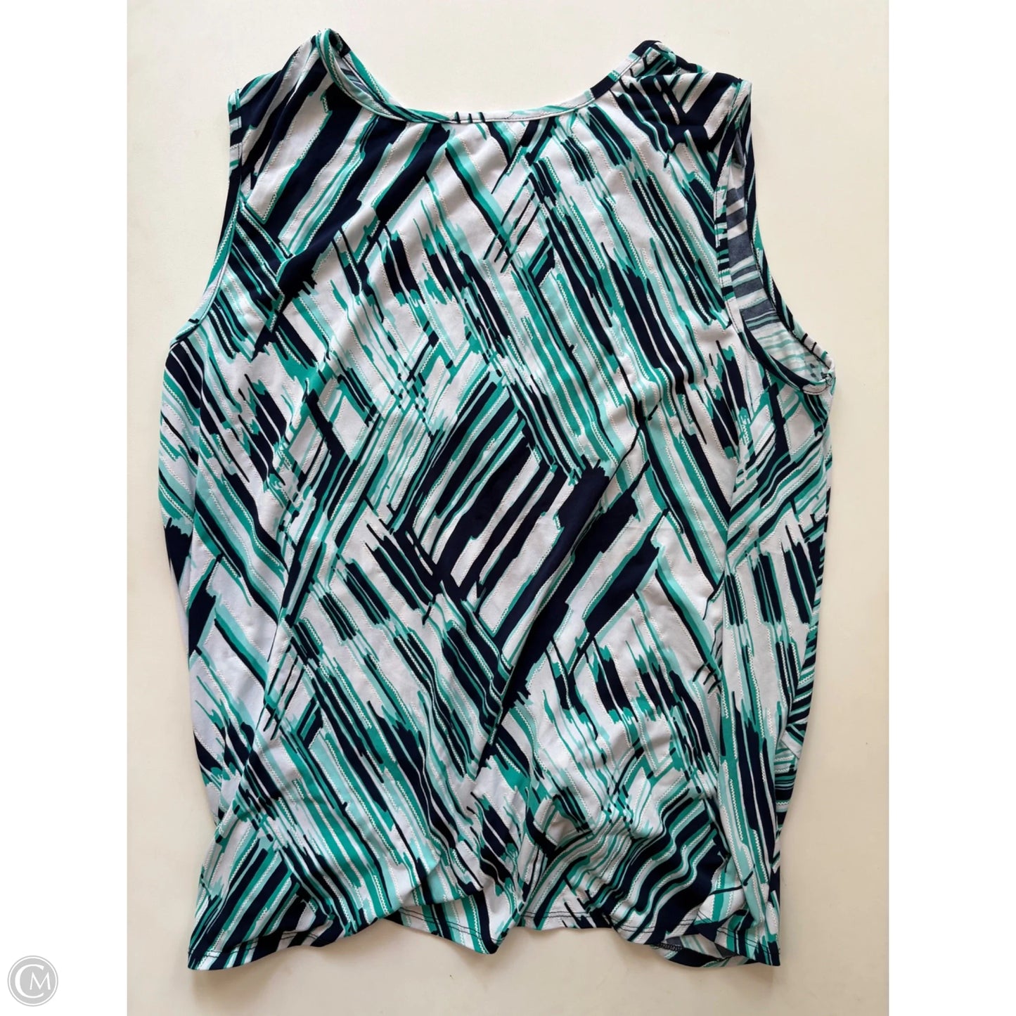 Top Sleeveless By Sami & Jo In Multi-colored, Size: 2x
