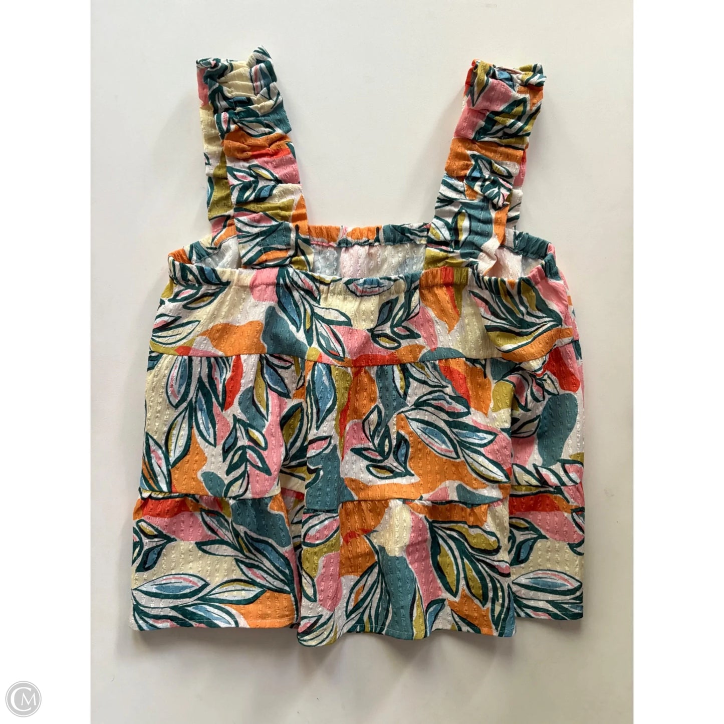 Top Sleeveless By Thml In Floral Print, Size: M