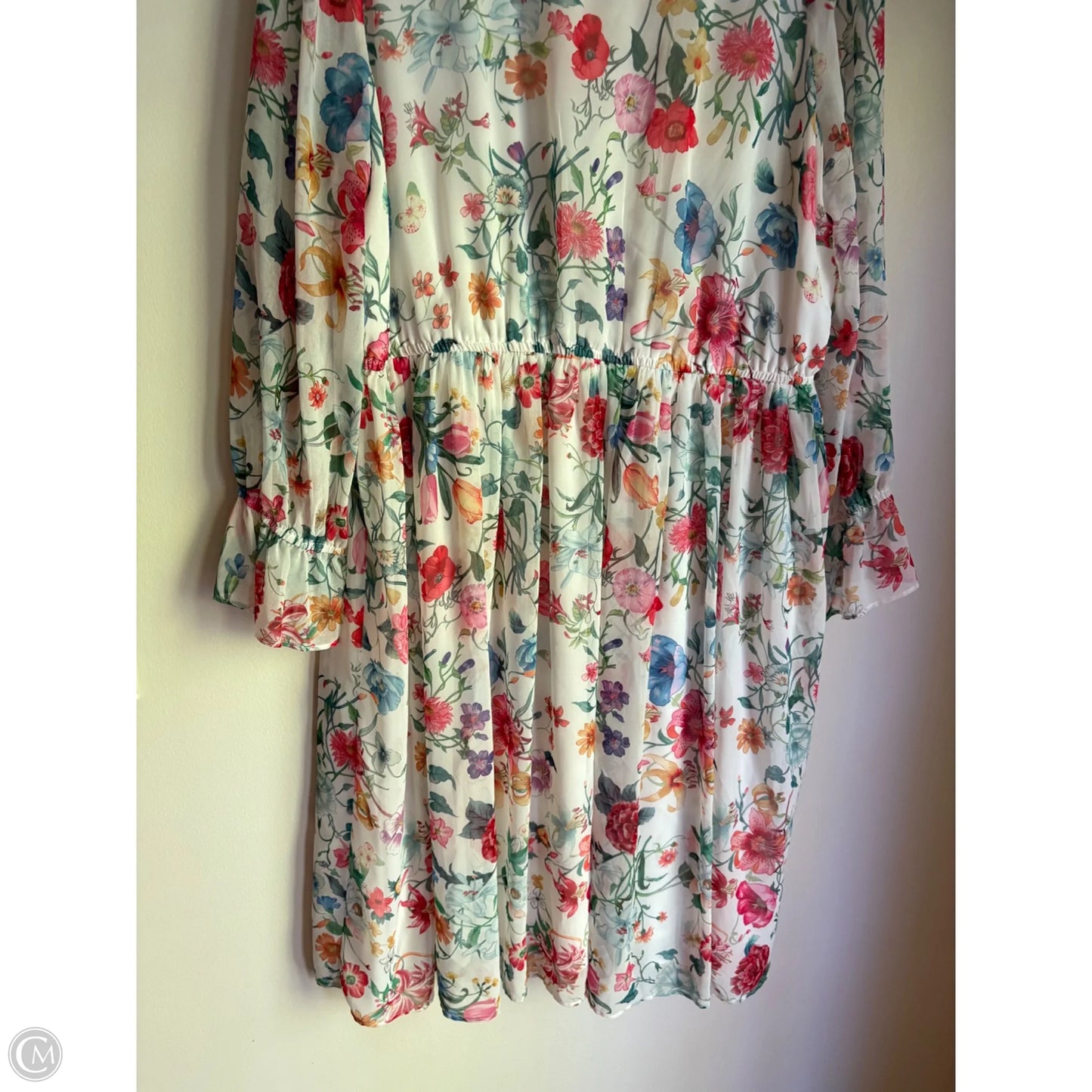 Dress Work By Gibson And Latimer In Floral Print, Size: Xl