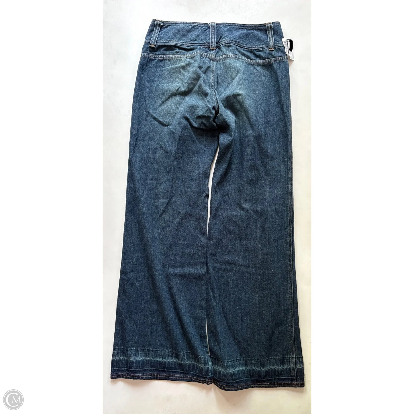 Jeans Wide Leg By Express In Blue, Size: 8