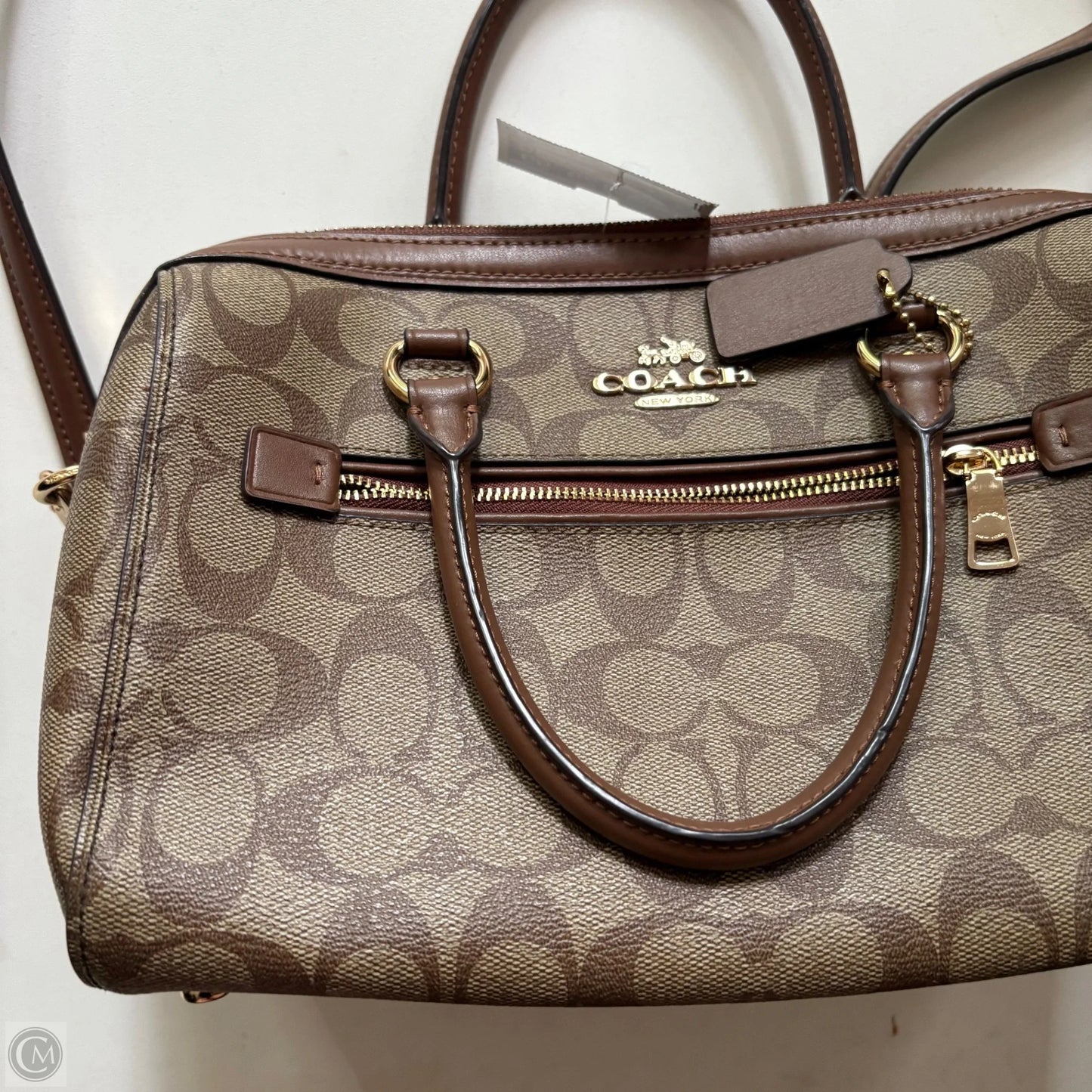 Handbag Designer By Coach, Size: Medium