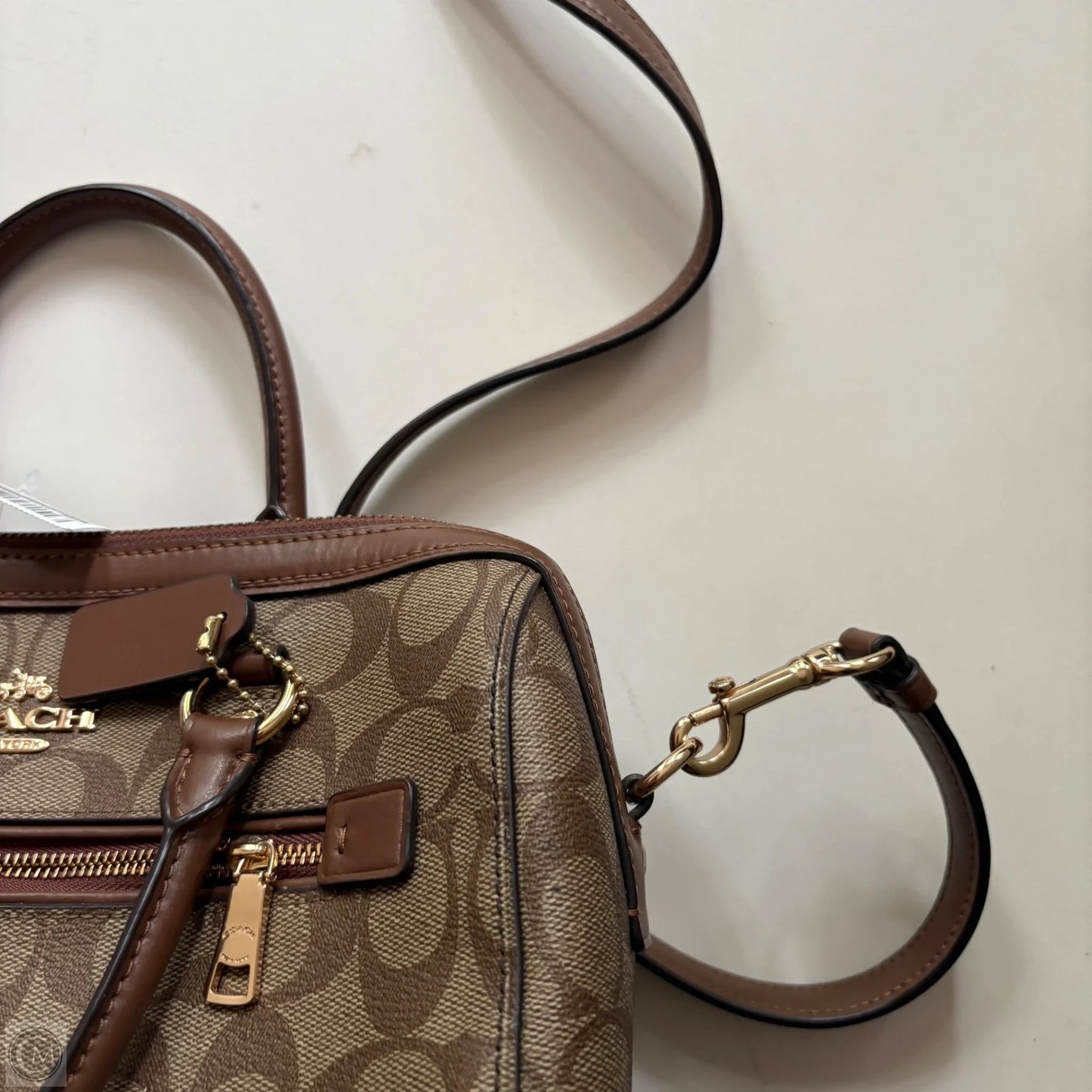 Handbag Designer By Coach, Size: Medium