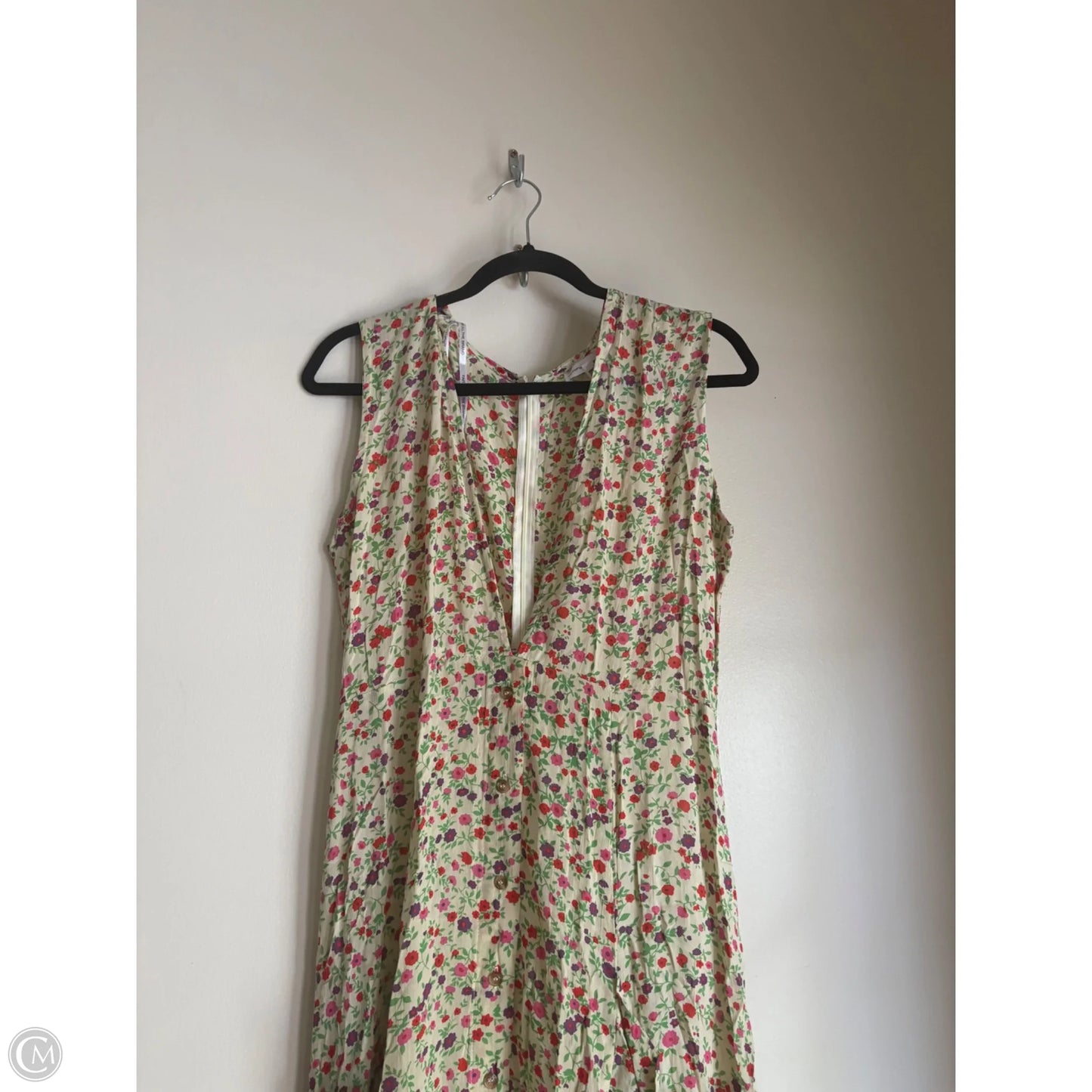 Dress Casual Maxi By Faithfull The Brand In Floral Print, Size: S