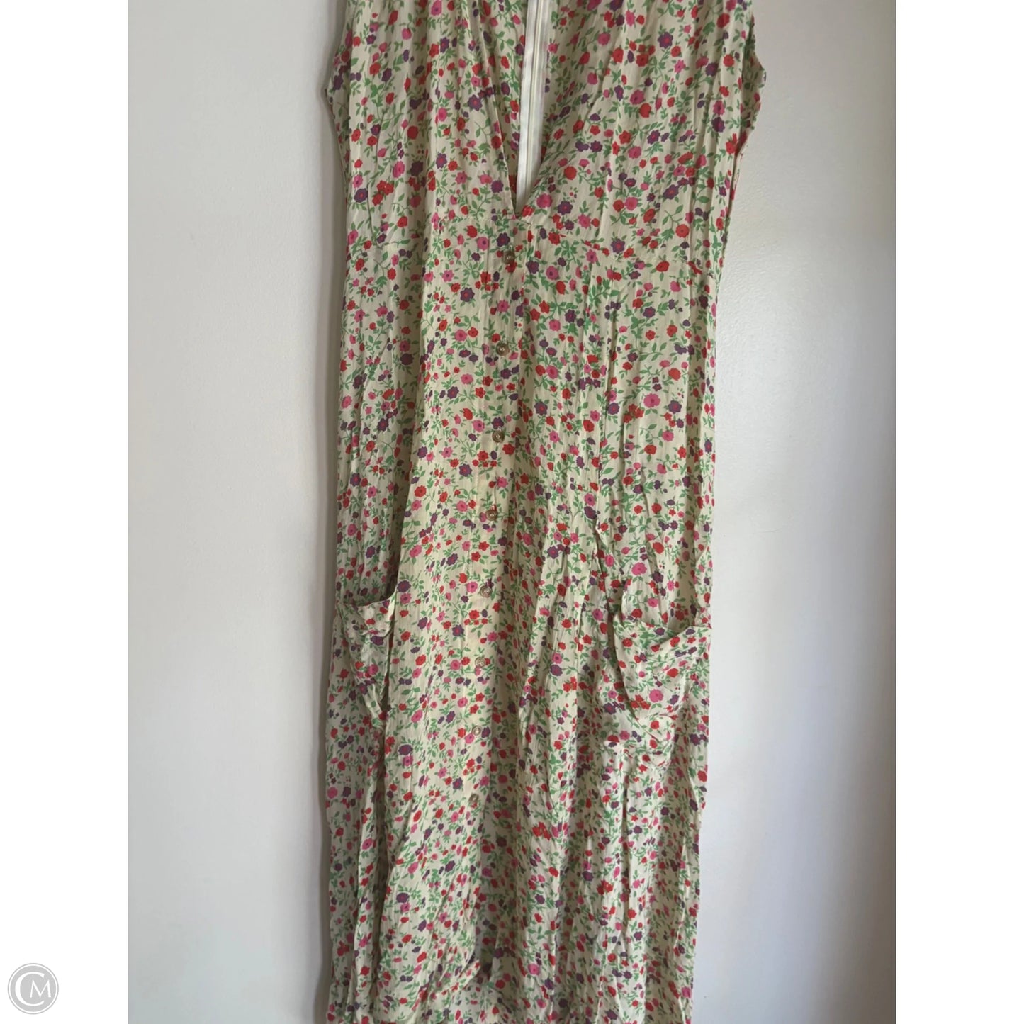 Dress Casual Maxi By Faithfull The Brand In Floral Print, Size: S