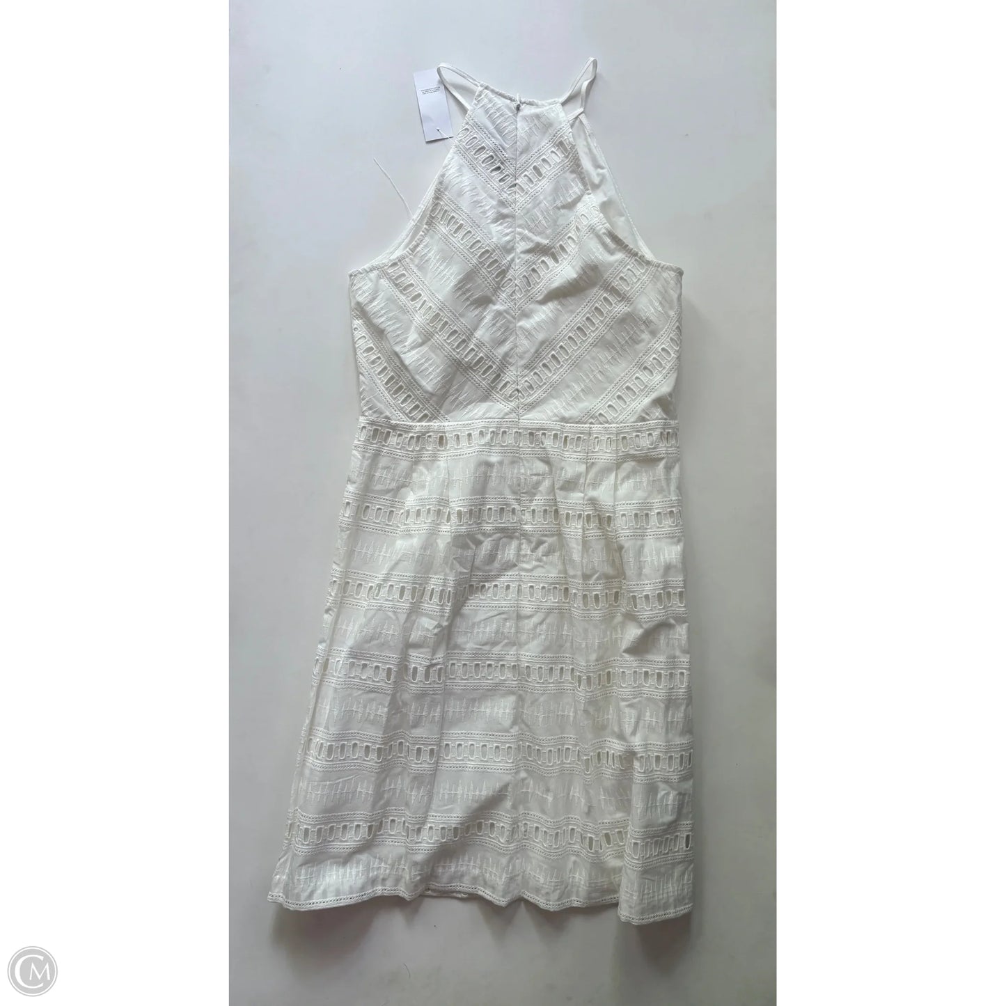 Dress Casual Midi By Loft In White, Size: Xs