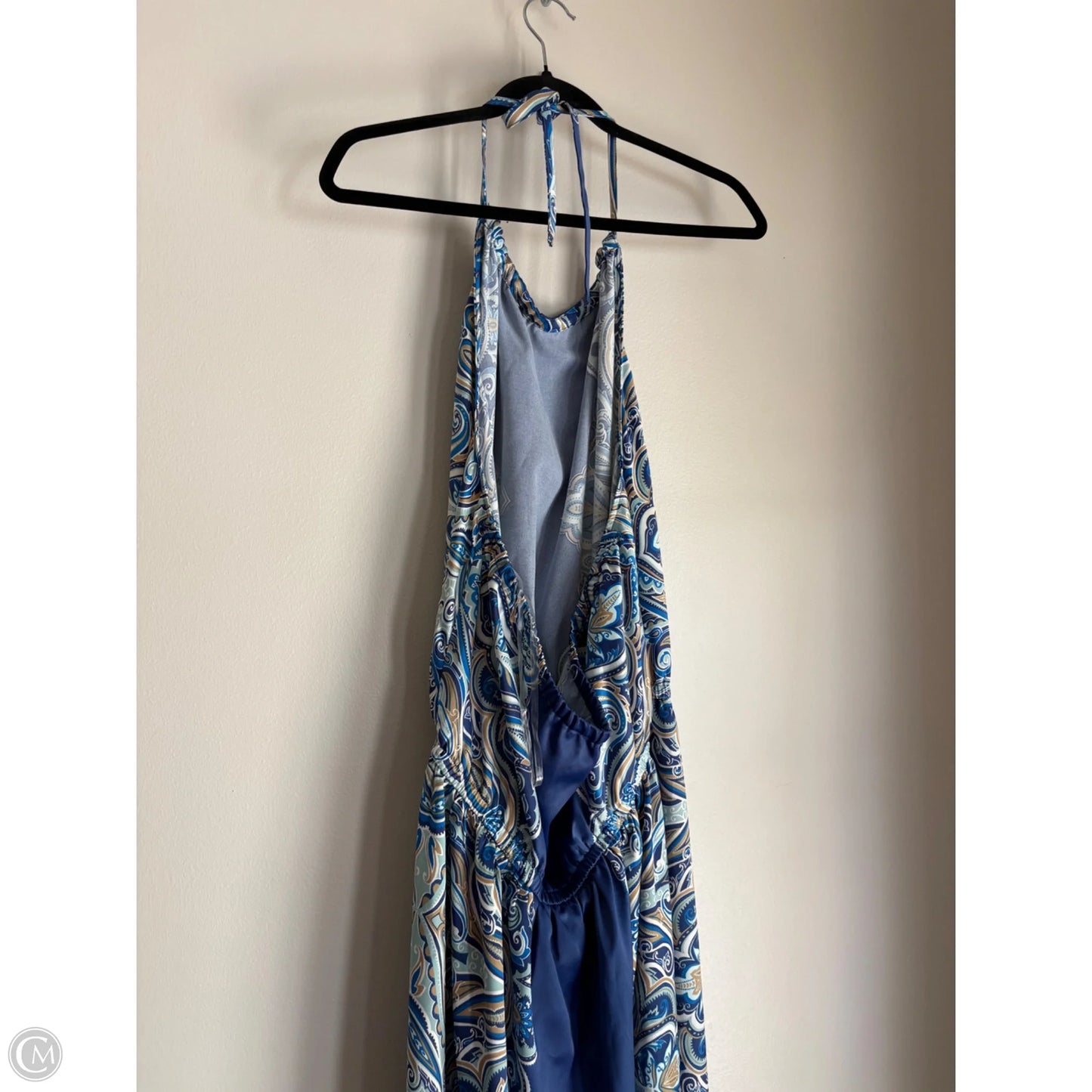 Dress Casual Maxi By Lane Bryant In Blue, Size: 1x