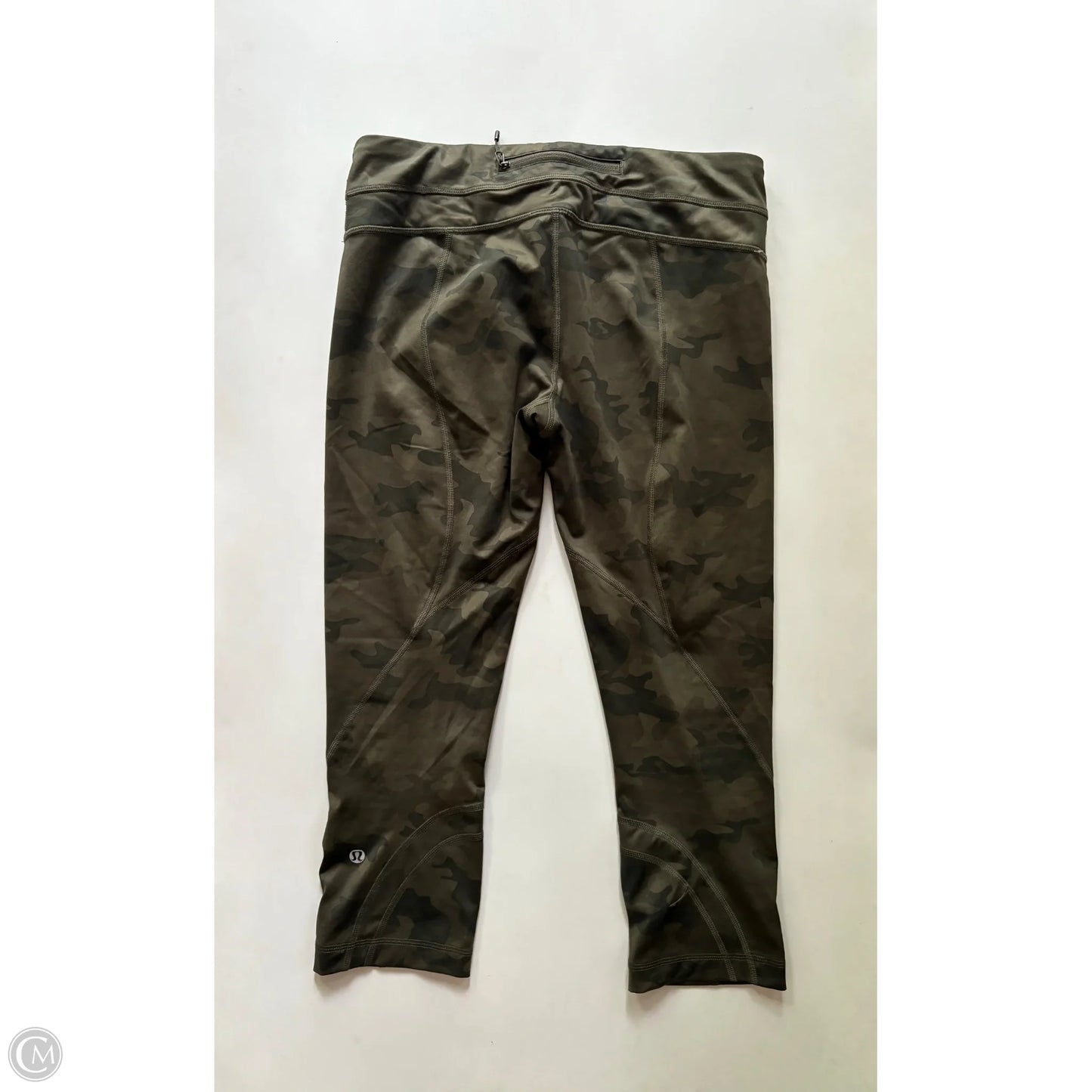 Athletic Leggings By Lululemon In Camouflage Print, Size: M