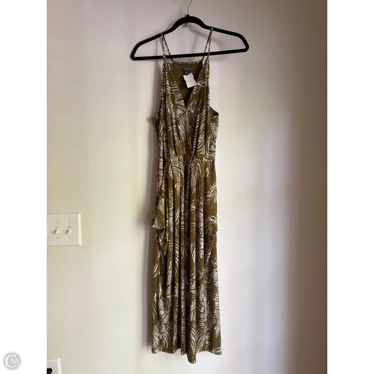 Dress Casual Maxi By Madison In Green, Size: M