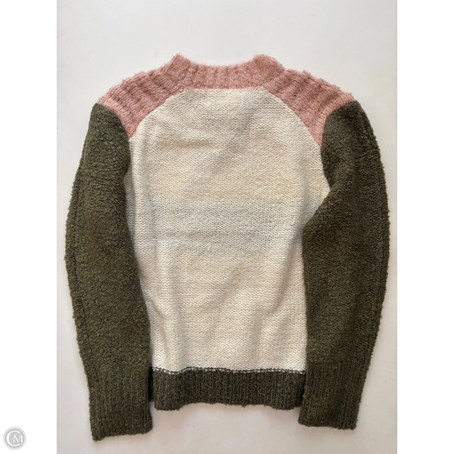 Sweater By Self Contrast In Multi-colored, Size: Xs