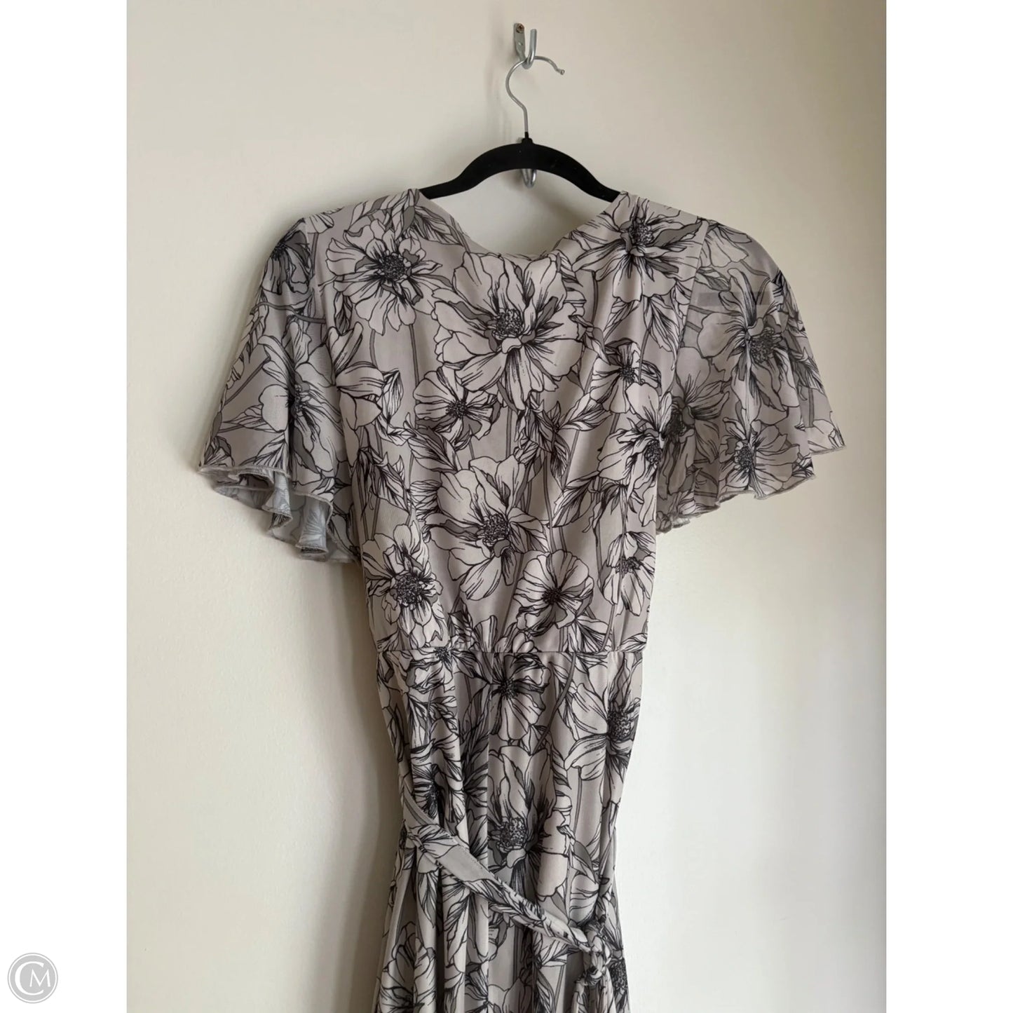 Dress Work By Morgan Taylor In Floral Print, Size: M