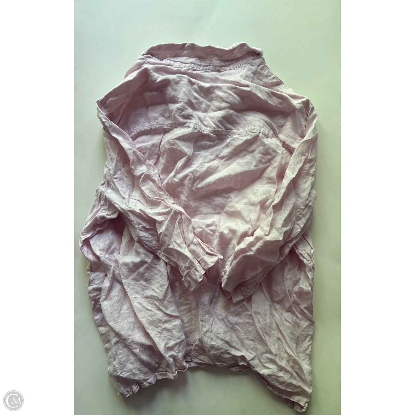 Top Long Sleeve By Sigrid Olsen In Pink, Size: 3x