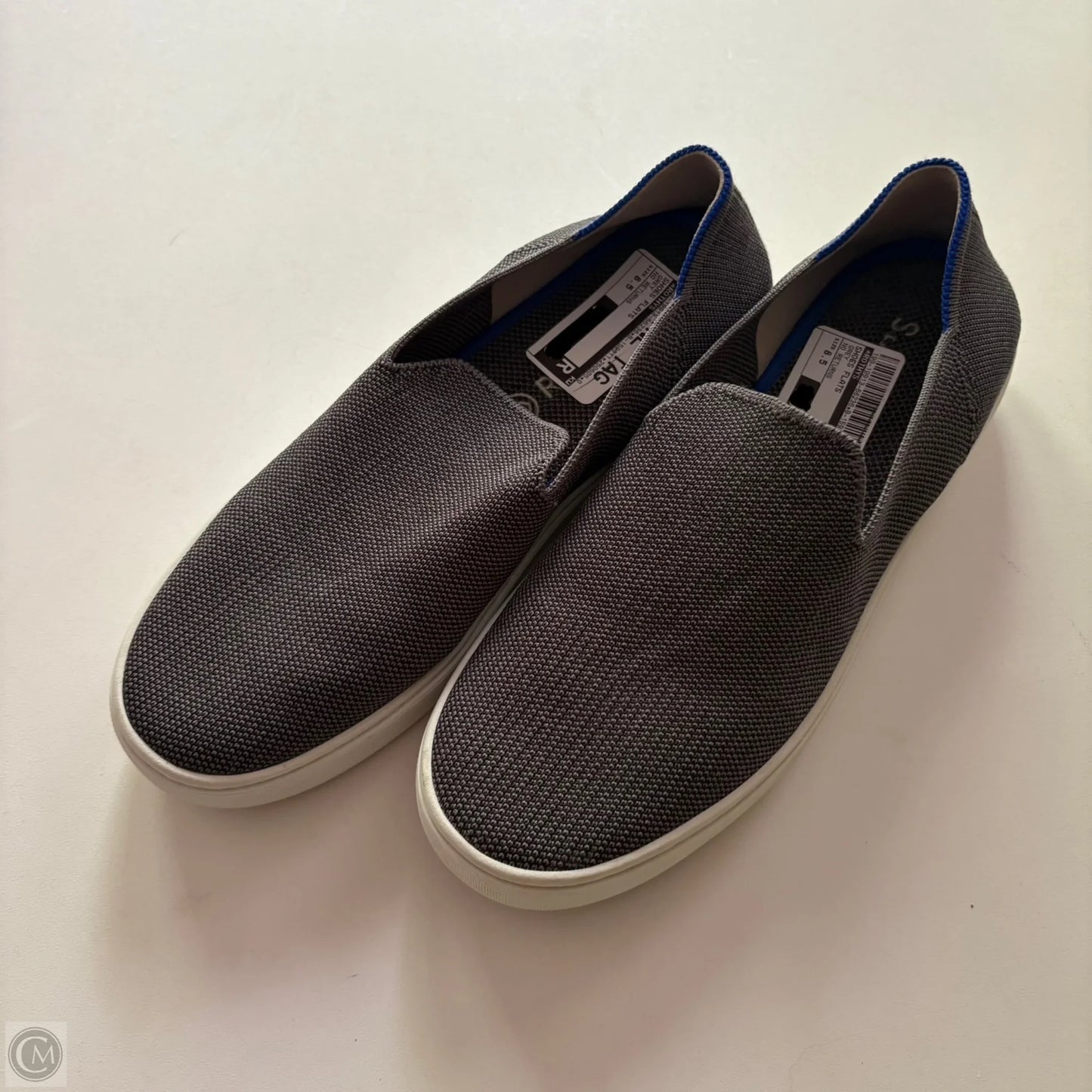 Shoes Flats By Rothys In Grey, Size: 8.5