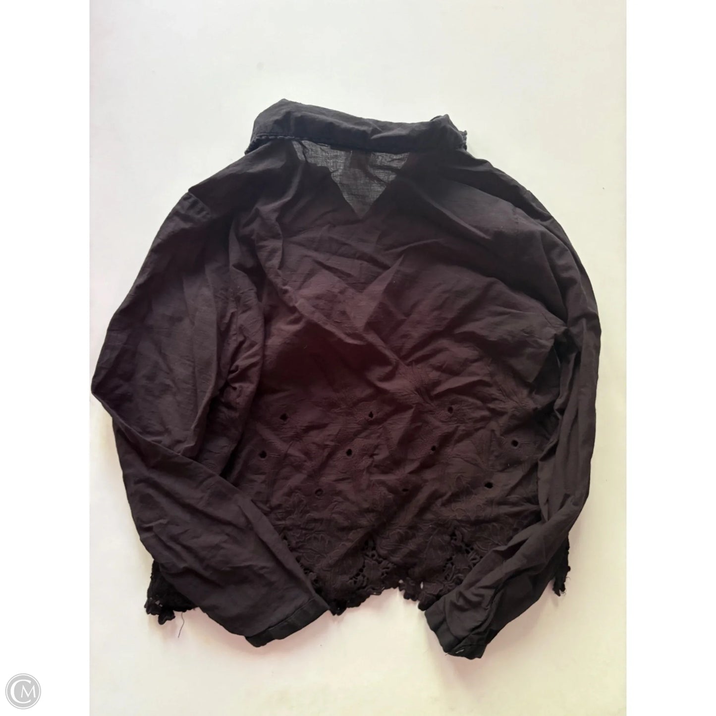 Top Long Sleeve By Joie In Black, Size: S