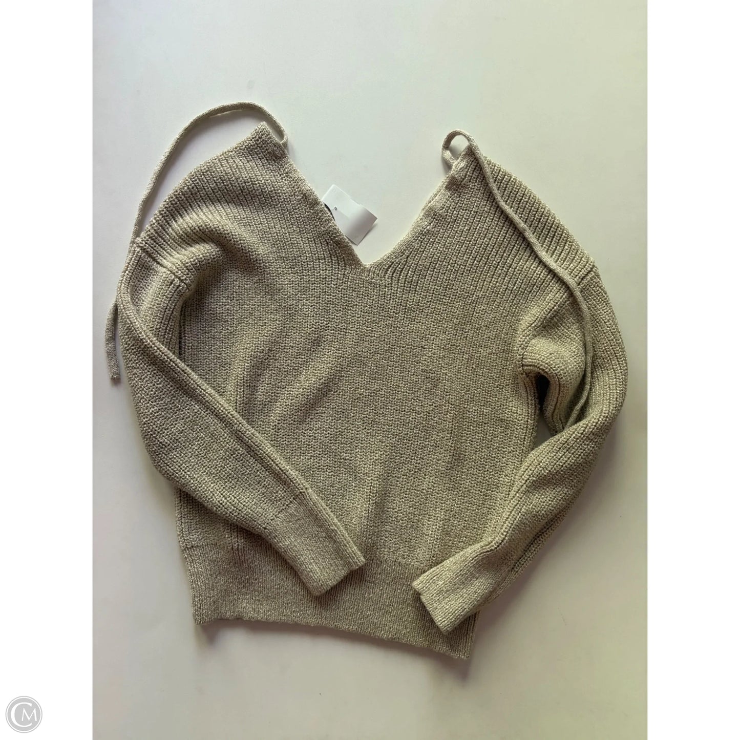 Sweater By Loft In Gold, Size: Xs