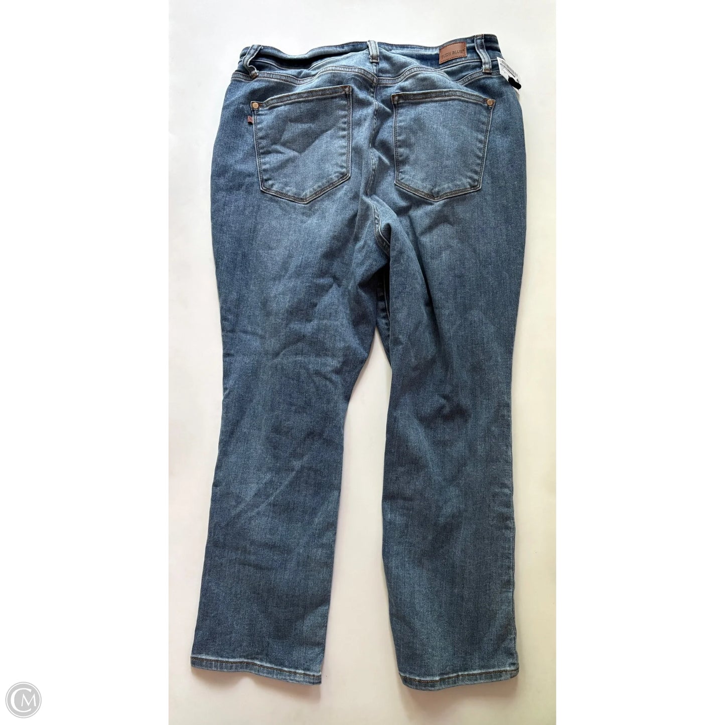 Jeans Straight By Judy Blue In Blue, Size: 18