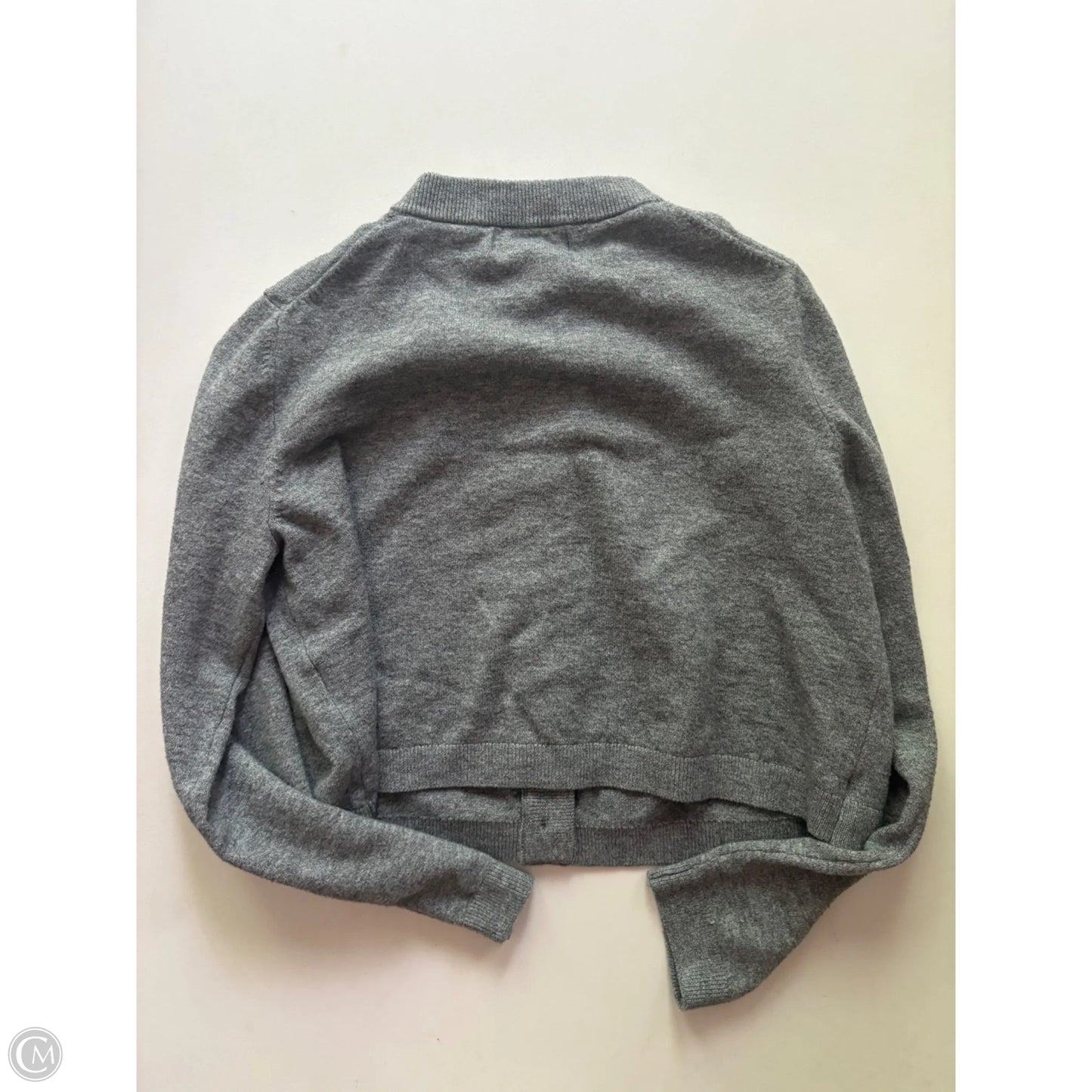 Sweater Cardigan By Jessica Simpson In Grey, Size: S
