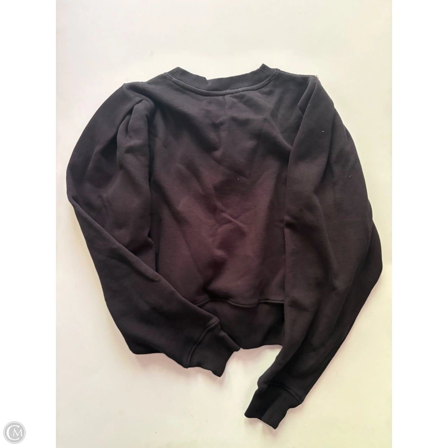 Sweatshirt Crewneck By Express In Black, Size: Xs