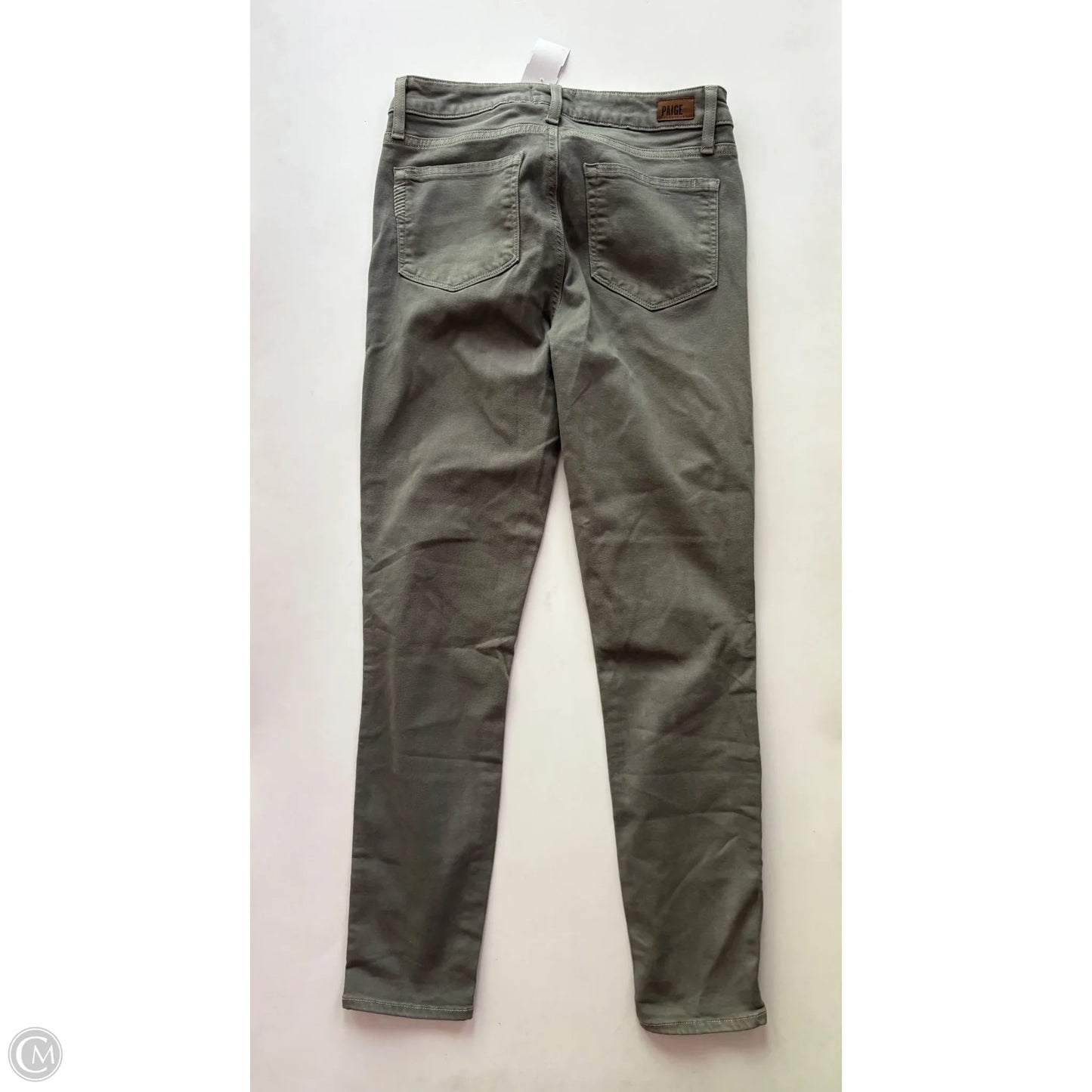 Jeans Straight By Paige In Green, Size: 6