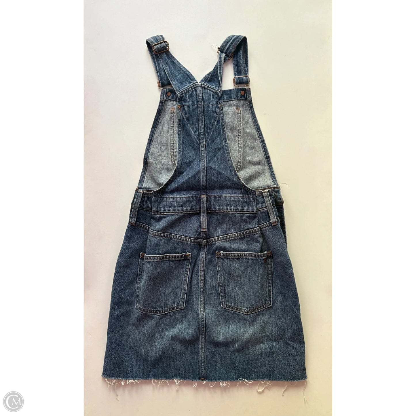 Dress Casual Midi By Madewell In Blue, Size: Xs