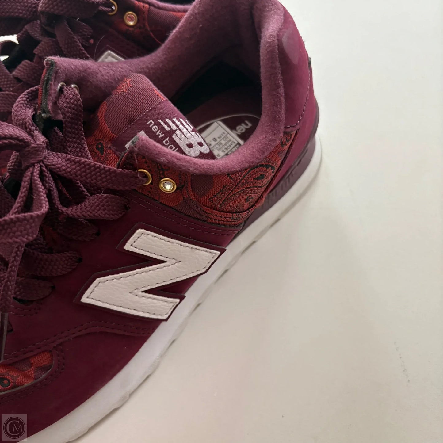 Shoes Athletic By New Balance In Maroon, Size: 6.5