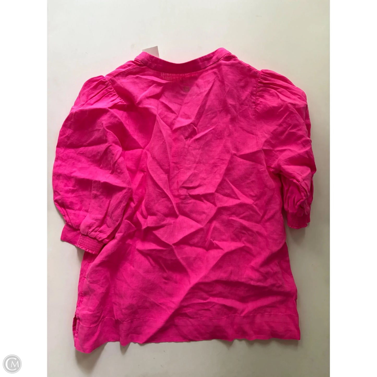 Top Short Sleeve Designer By Lilly Pulitzer In Pink, Size: Xs