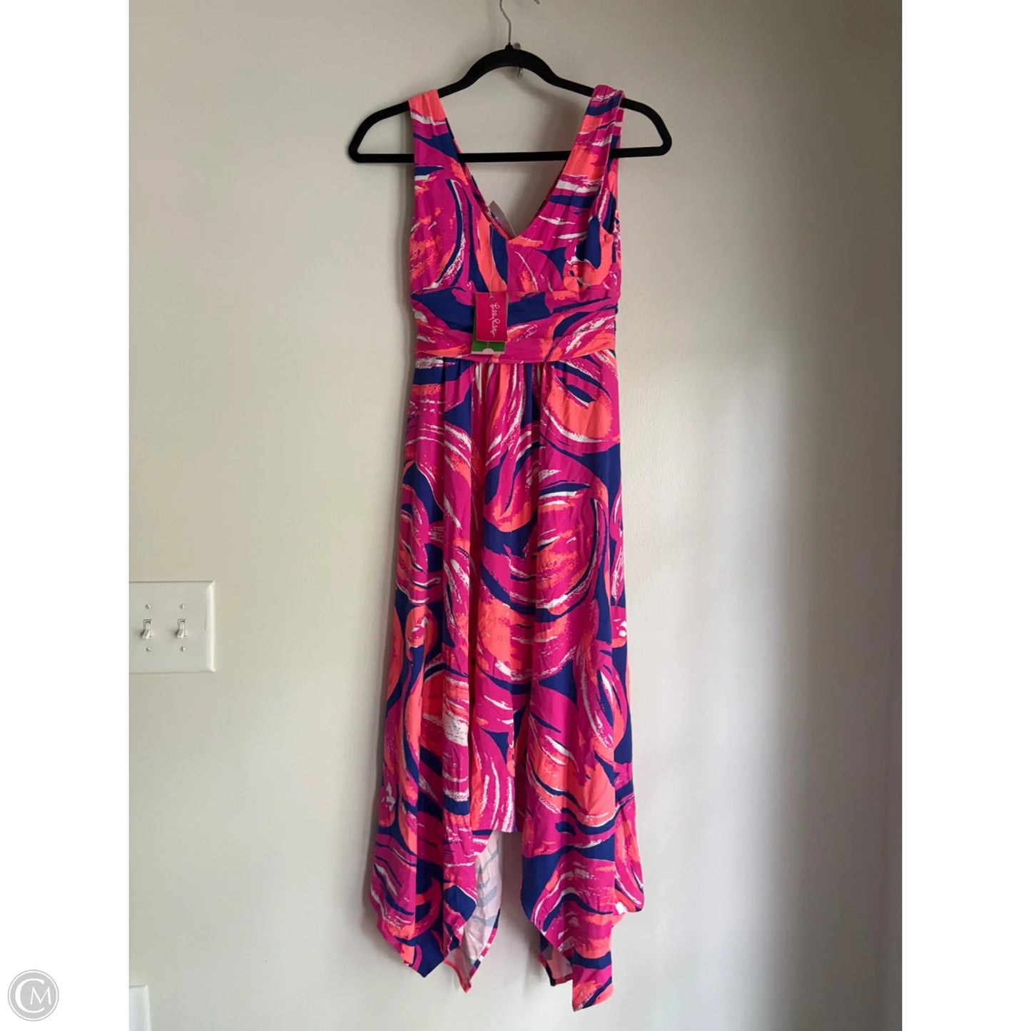 Dress Casual Midi By Lilly Pulitzer In Multi-colored, Size: Xs