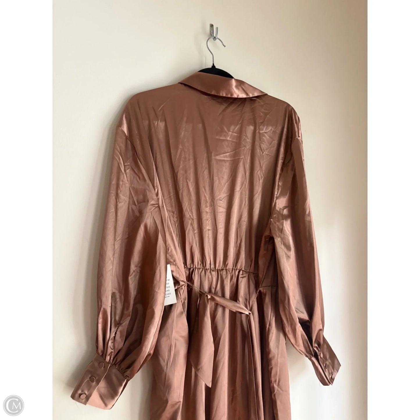 Jumpsuit By Eloquii In Brown, Size: 1x