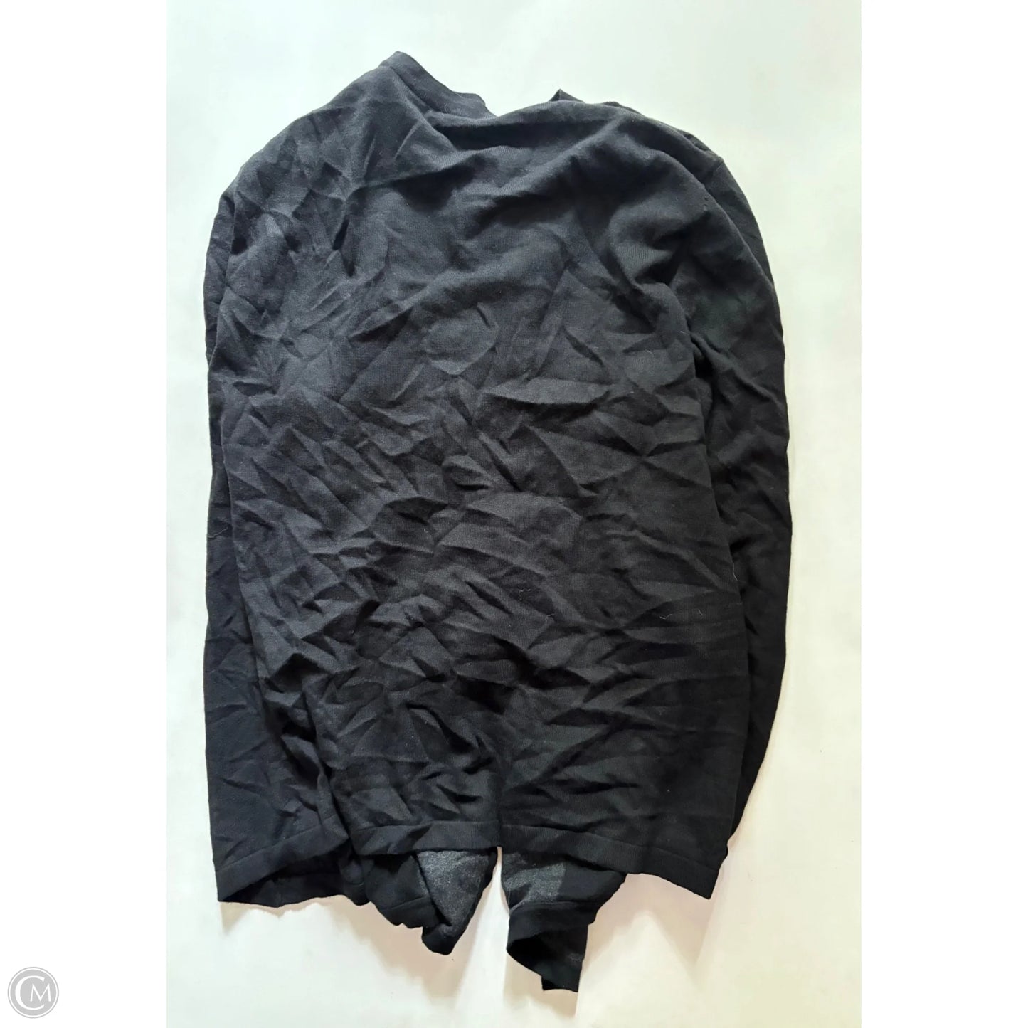 Sweater Cardigan By Dana Buchman In Black, Size: 3x