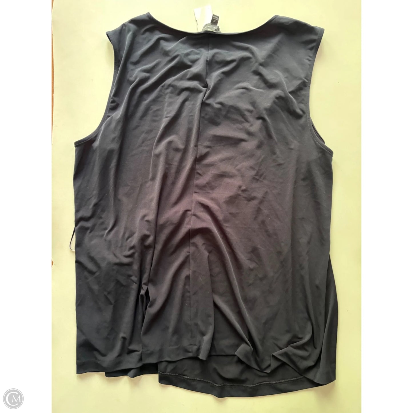 Blouse Sleeveless By Limited In Navy, Size: 3x