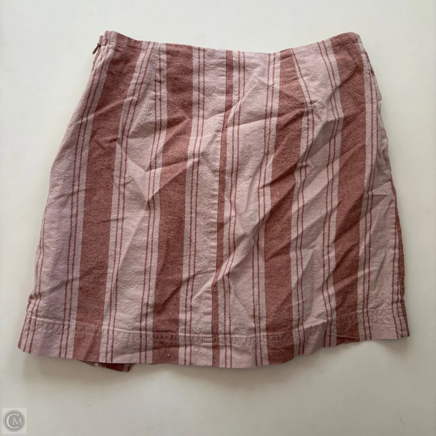 Skirt Mini & Short By Free People In Striped Pattern, Size: 4