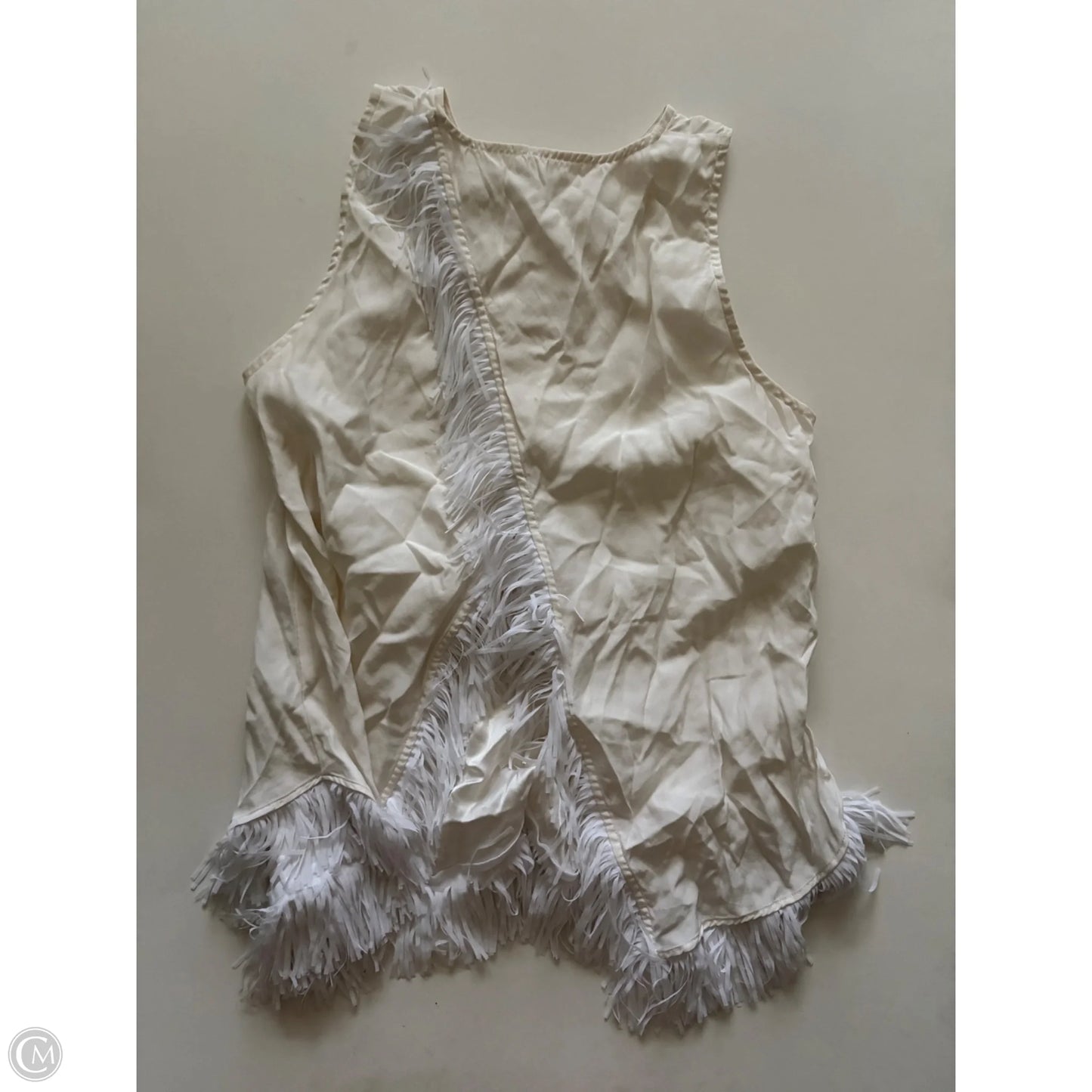 Top Sleeveless By Marie Oliver In Cream, Size: Xs