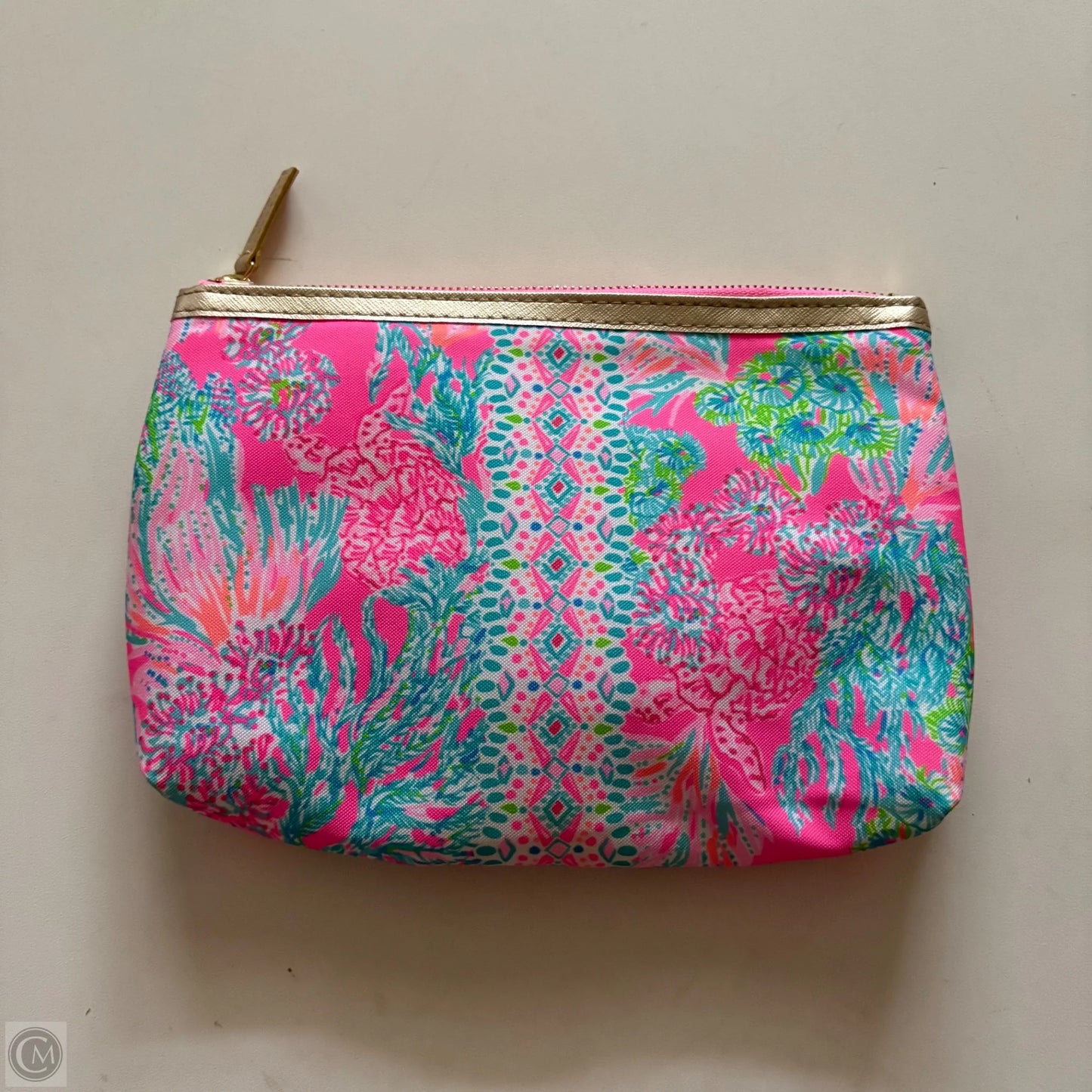 Makeup Bag Designer By Lilly Pulitzer, Size: Medium