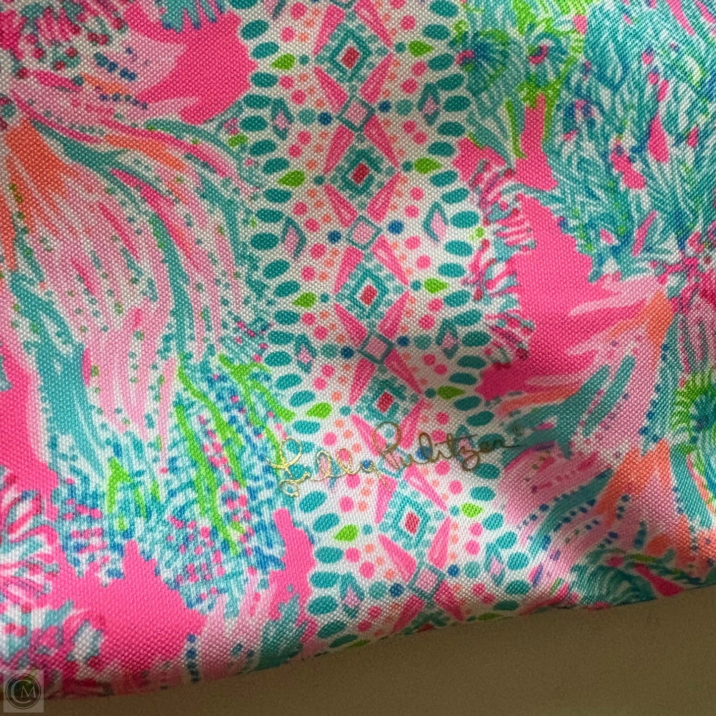 Makeup Bag Designer By Lilly Pulitzer, Size: Medium